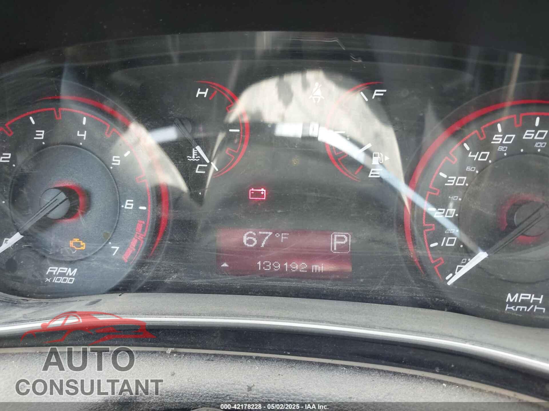 DODGE DART 2014 - 1C3CDFBB6ED742250