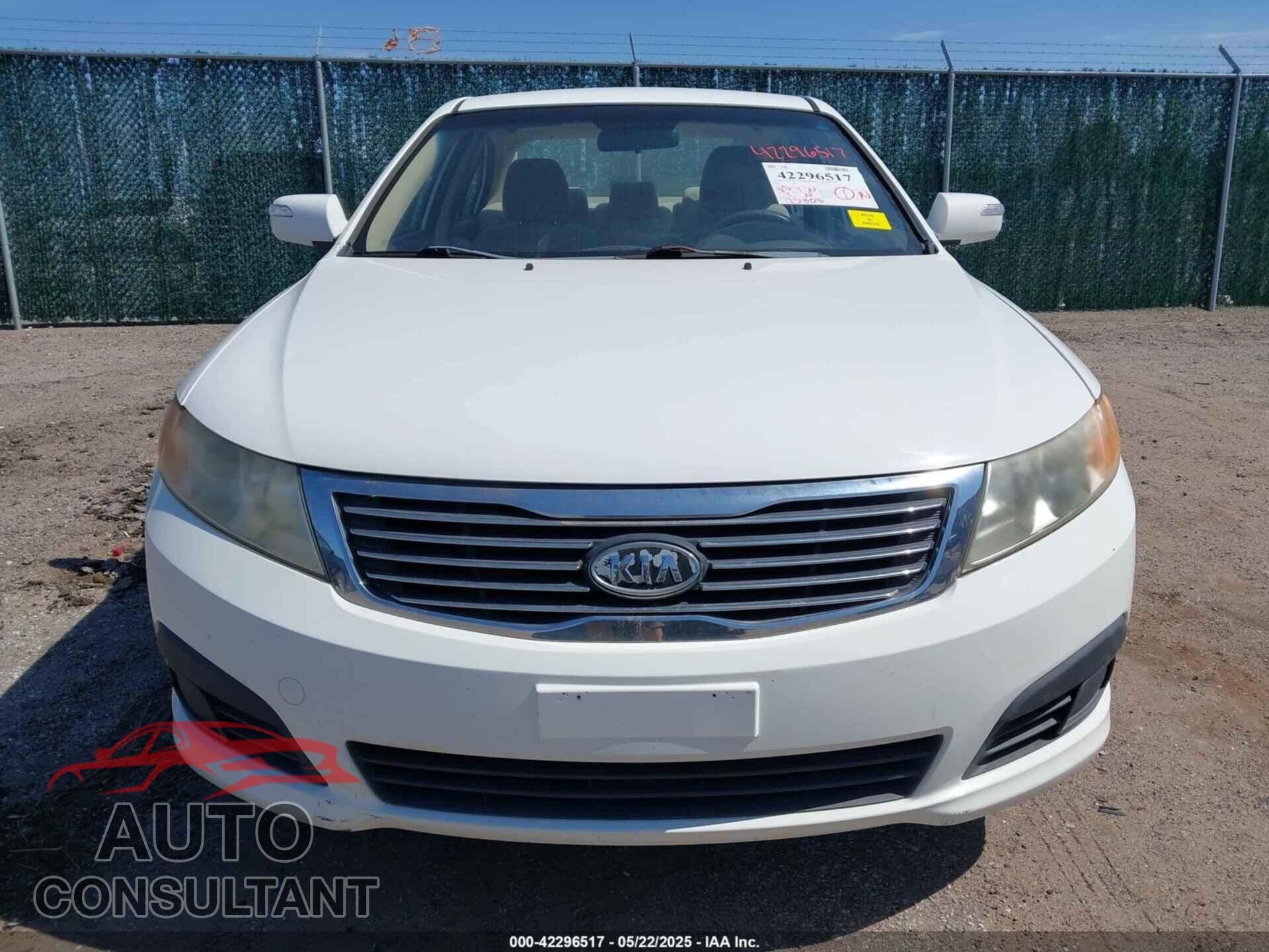 KIA OPTIMA 2010 - KNAGG4A84A5381391