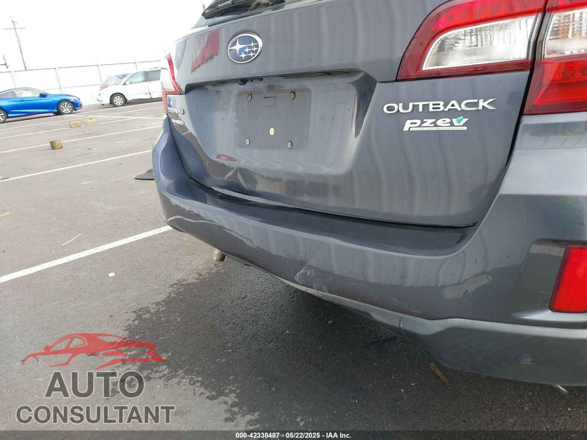 SUBARU OUTBACK 2017 - 4S4BSACC0H3291314