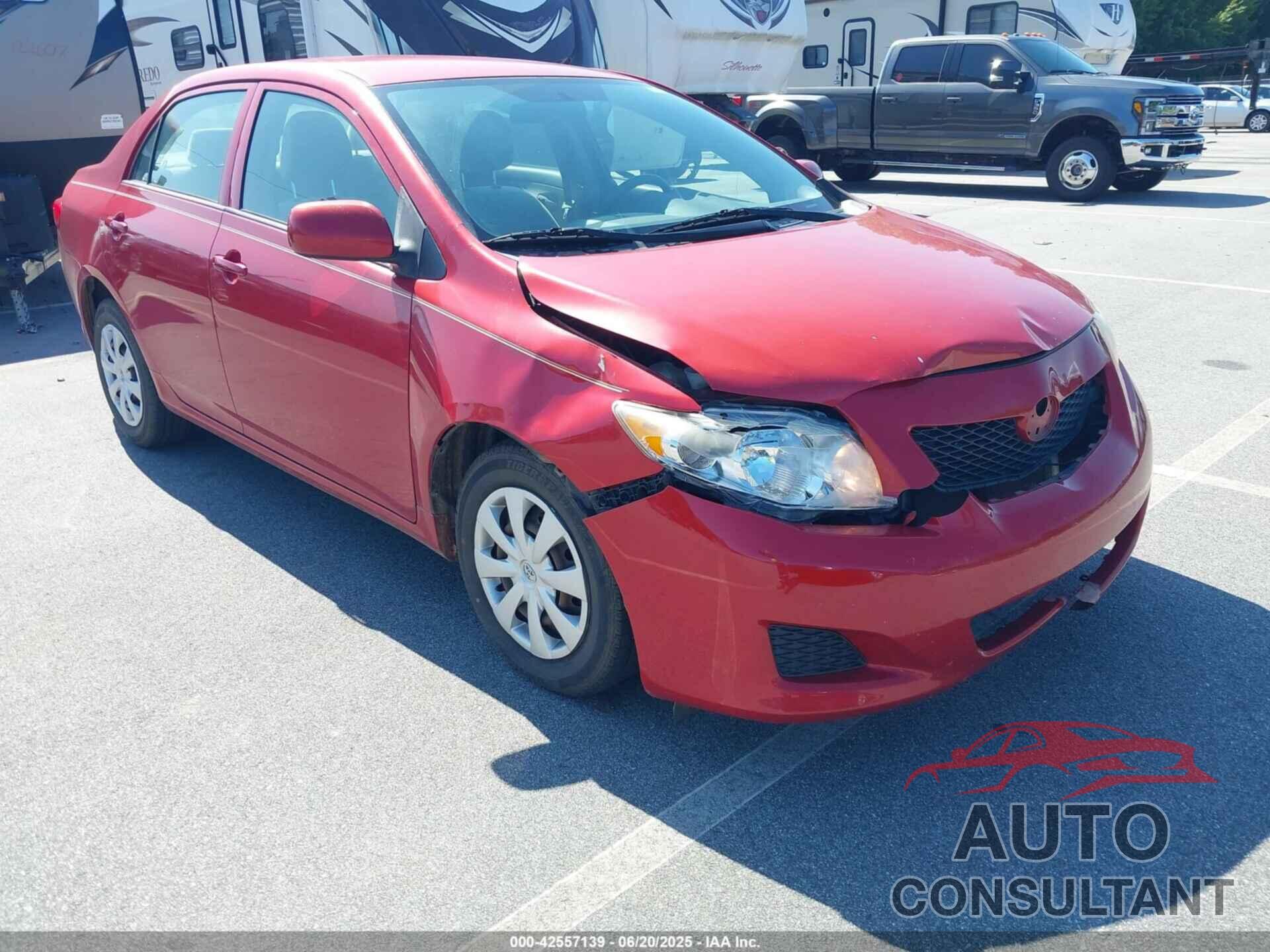 TOYOTA COROLLA 2009 - 1NXBU40E59Z027874