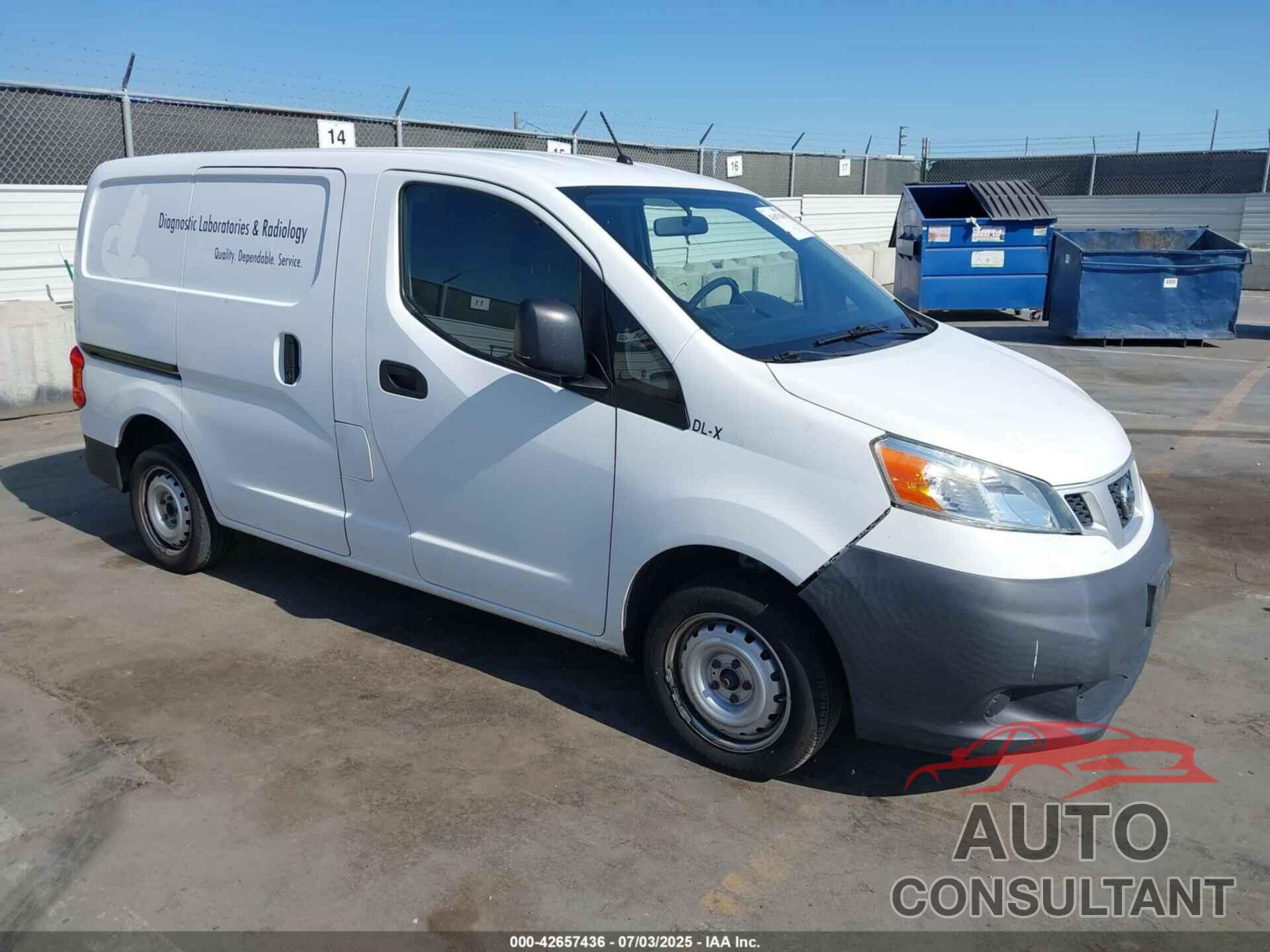 NISSAN NV200 2013 - 3N6CM0KN9DK694838