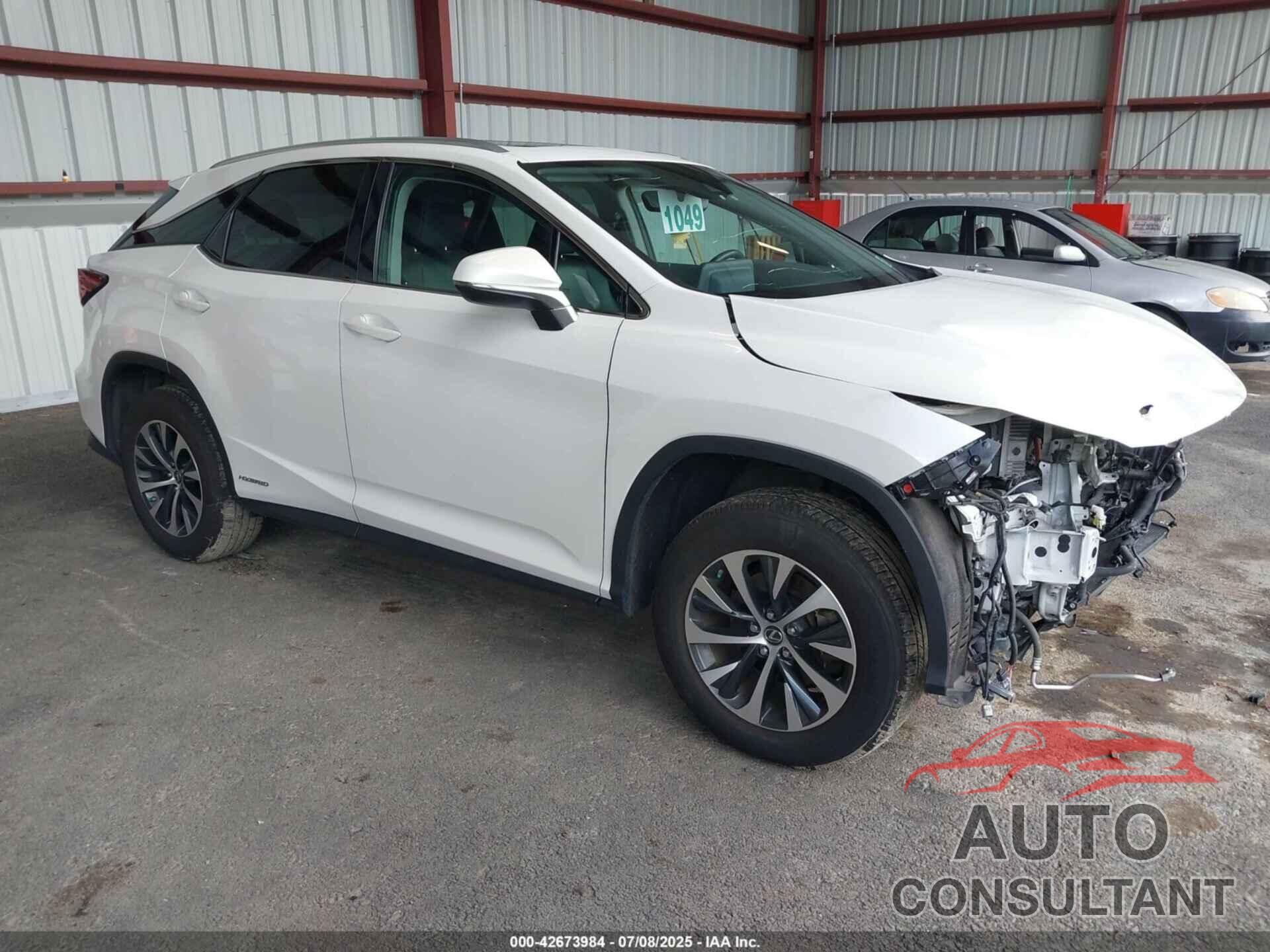LEXUS RX 450H 2022 - 2T2HGMDA2NC089216