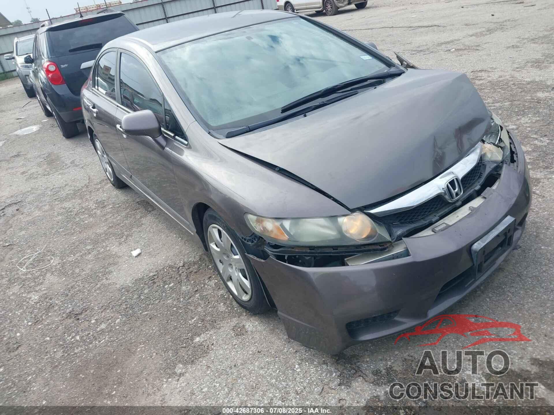 HONDA CIVIC 2009 - 19XFA16599E018145