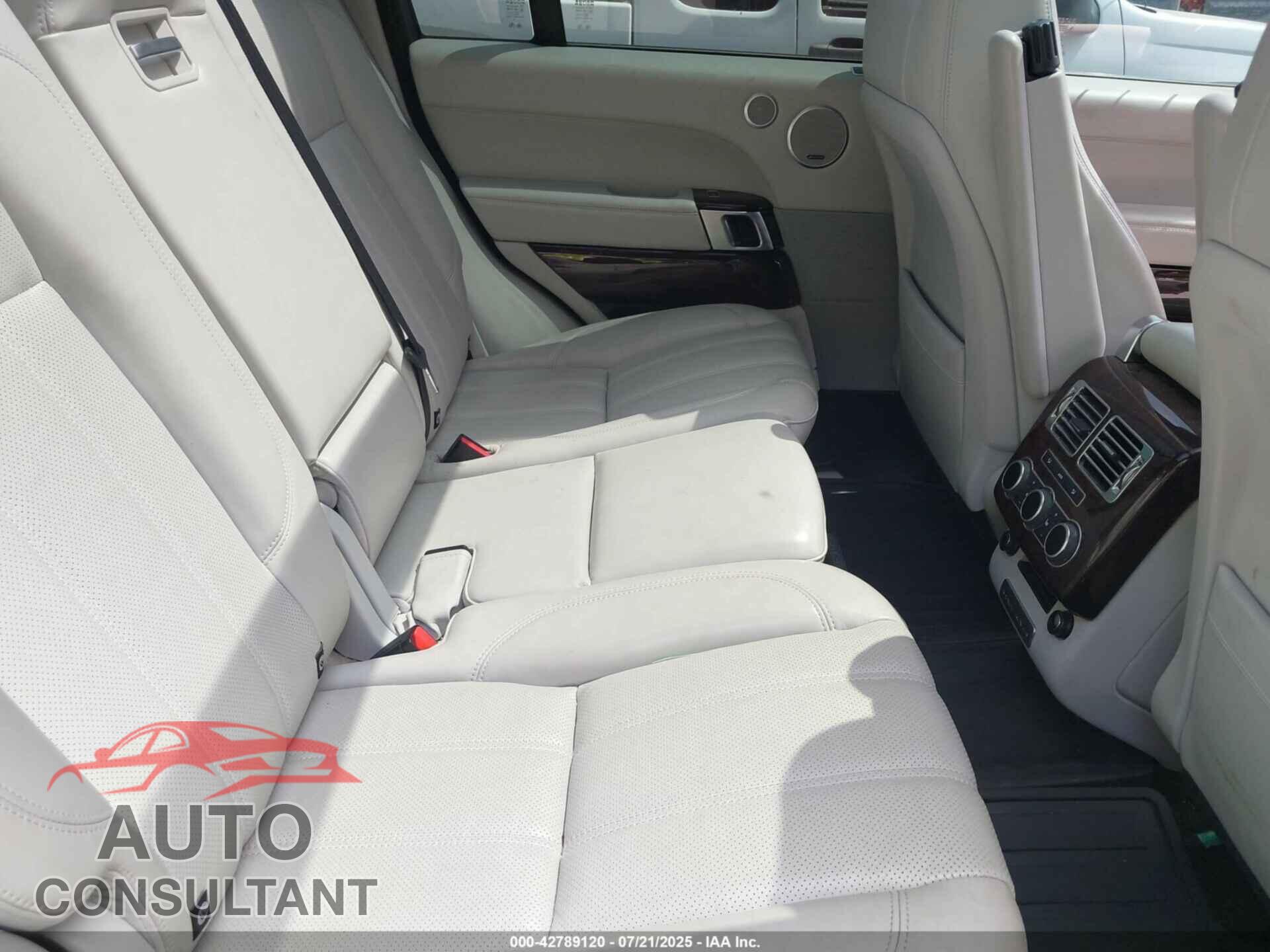 LAND ROVER RANGE ROVER 2016 - SALGS2KF0GA290744