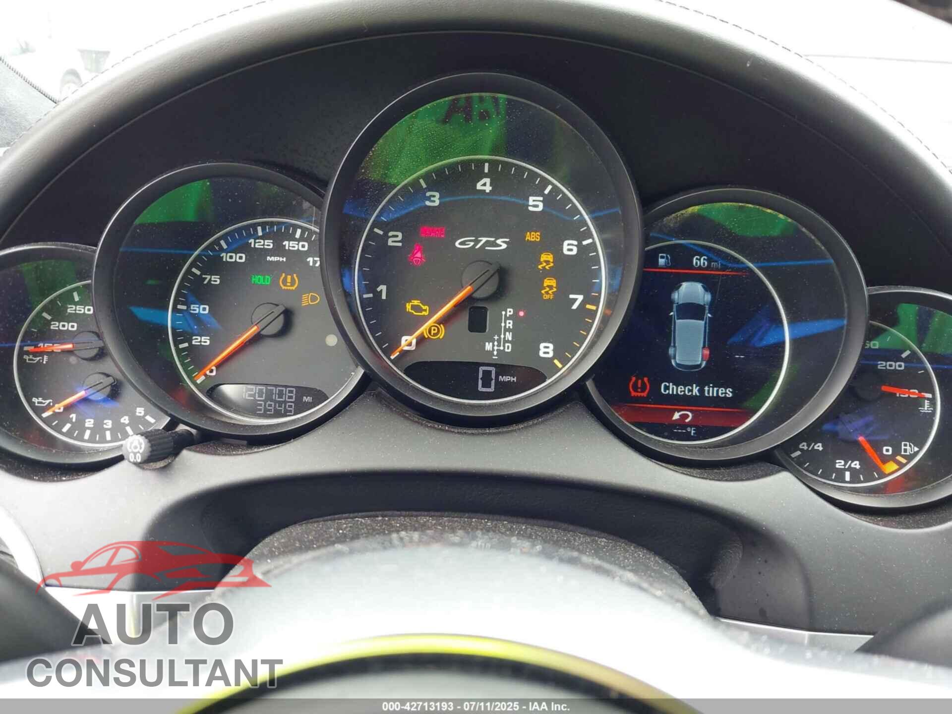 PORSCHE CAYENNE 2016 - WP1AD2A20GLA77947