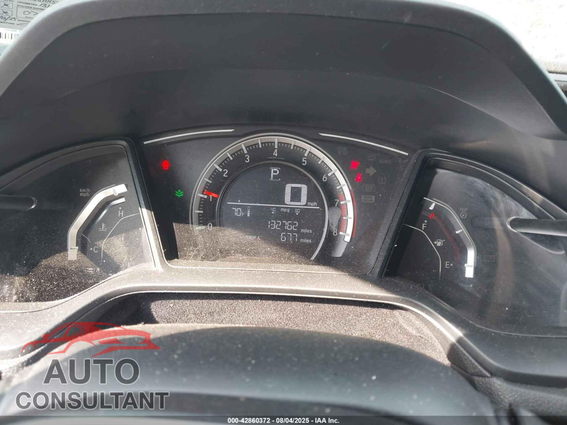 HONDA CIVIC 2017 - 2HGFC2F58HH529155