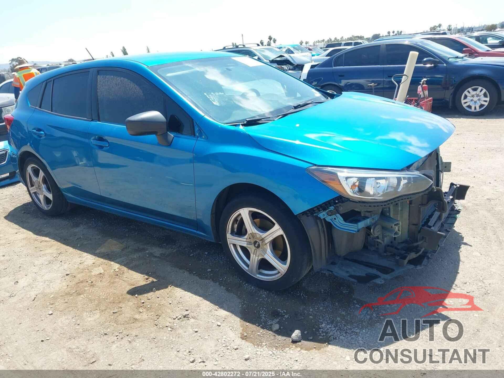 SUBARU IMPREZA 2018 - 4S3GTAA60J3706514