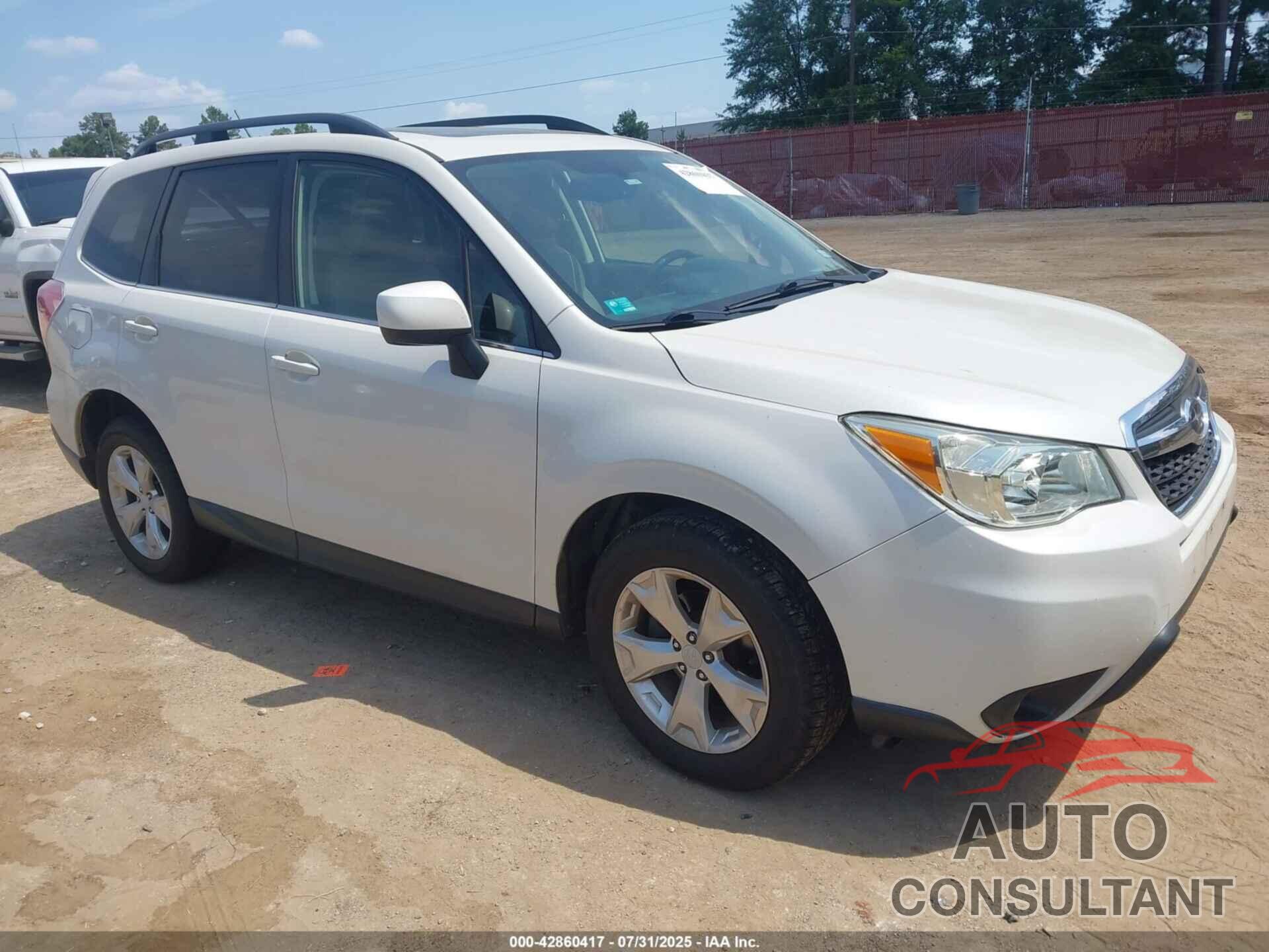 SUBARU FORESTER 2014 - JF2SJAHC5EH436802