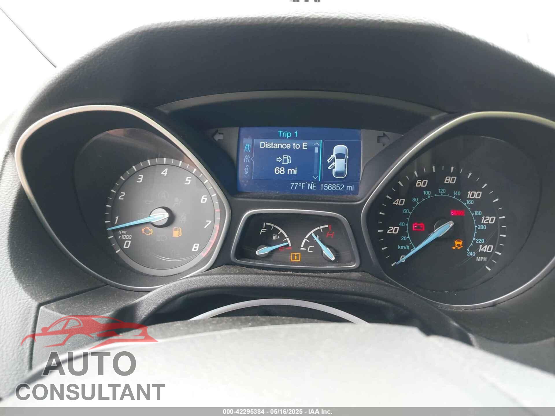 FORD FOCUS 2013 - 1FADP3K26DL330443