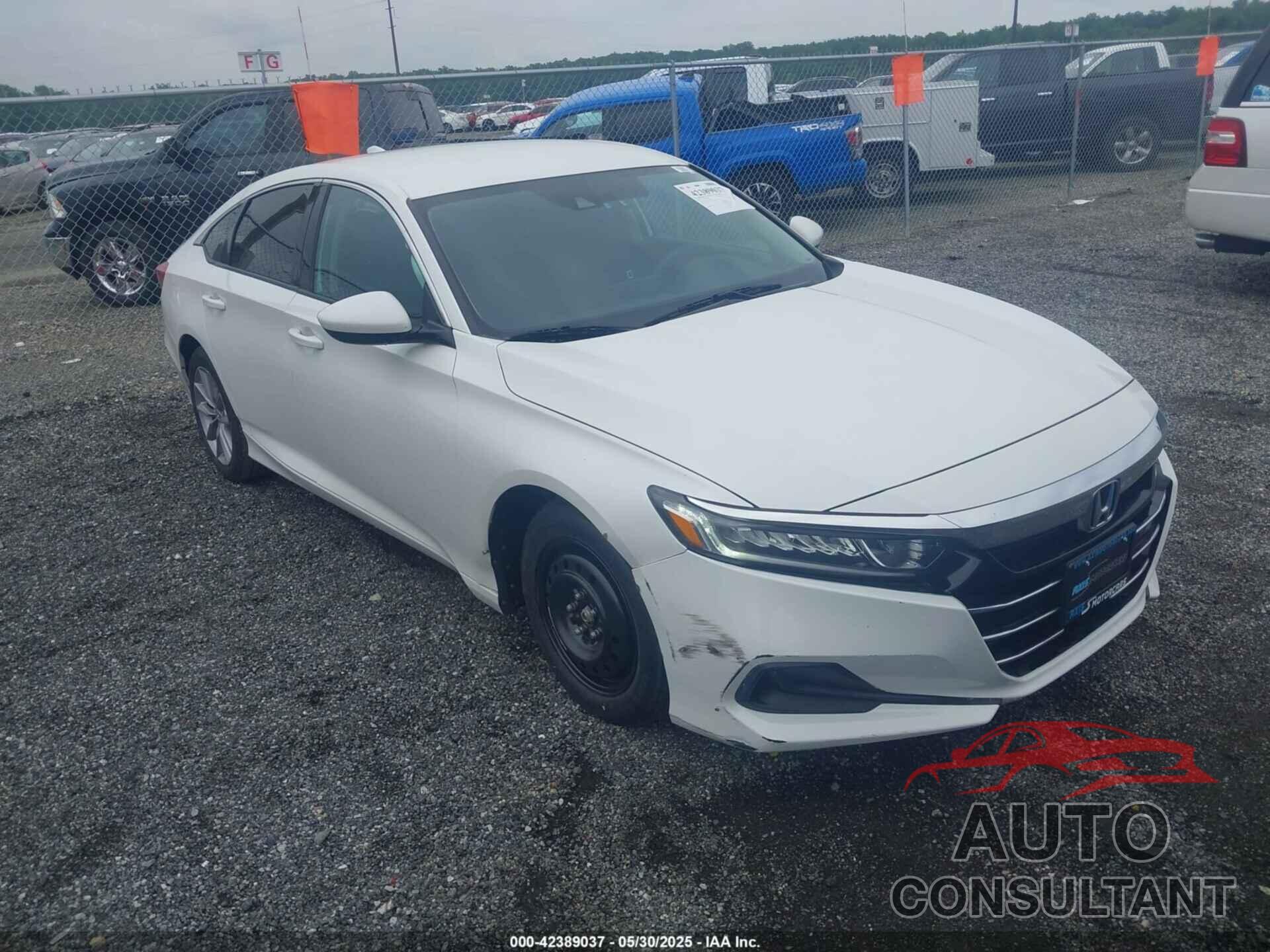 HONDA ACCORD 2021 - 1HGCV1F19MA118201