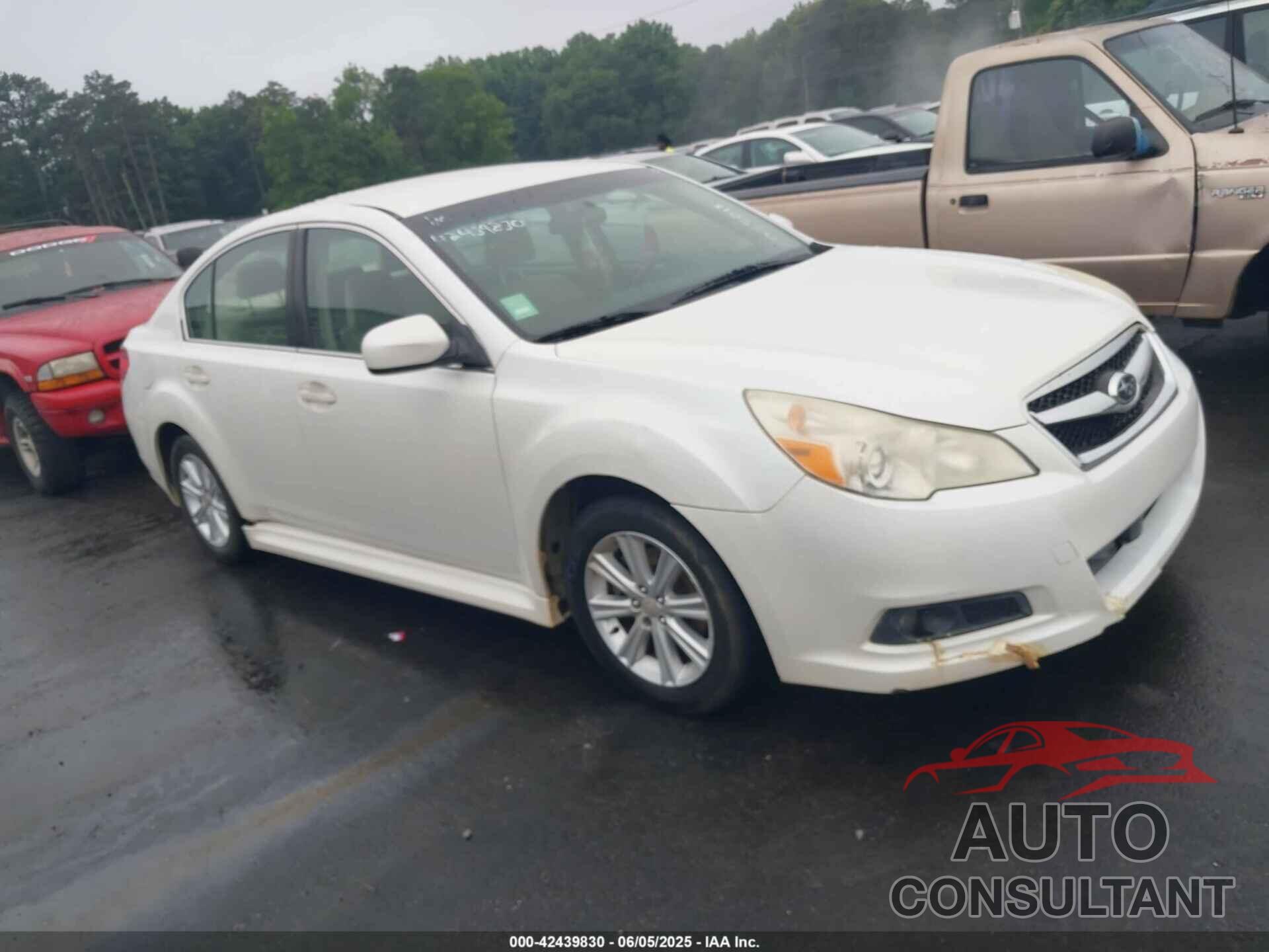 SUBARU LEGACY 2012 - 4S3BMBB63C3025018
