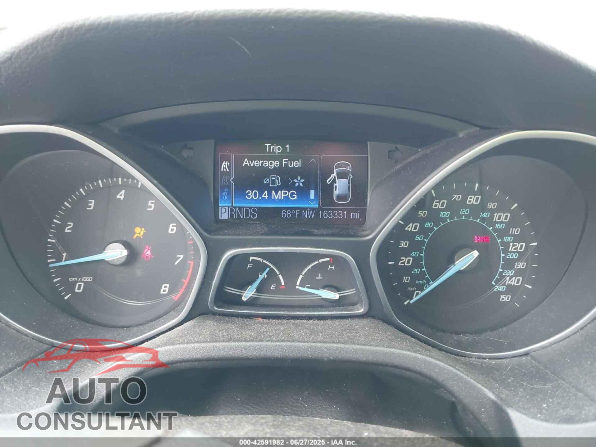 FORD FOCUS 2012 - 1FAHP3J22CL476498