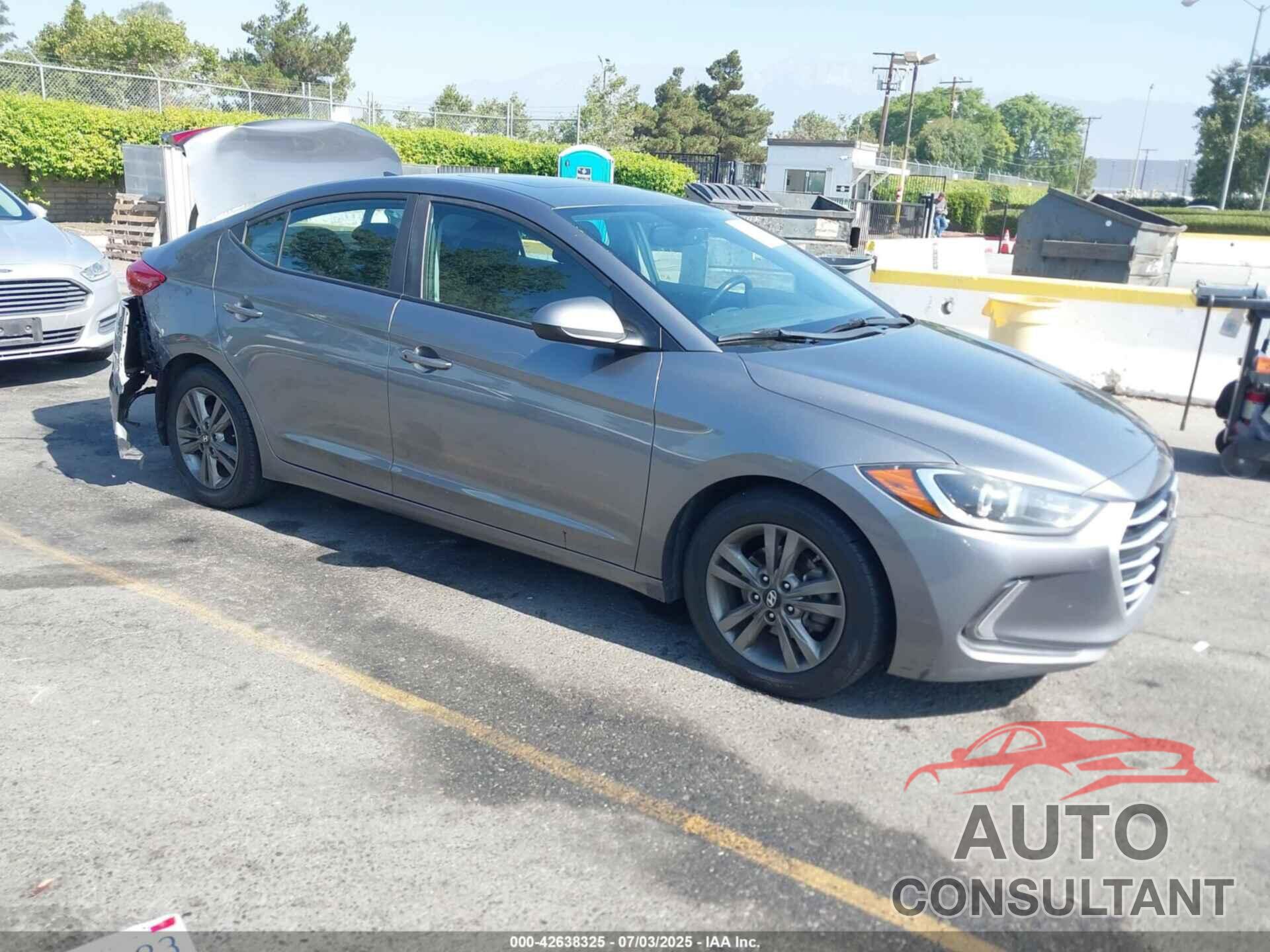 HYUNDAI ELANTRA 2018 - 5NPD84LF7JH303993
