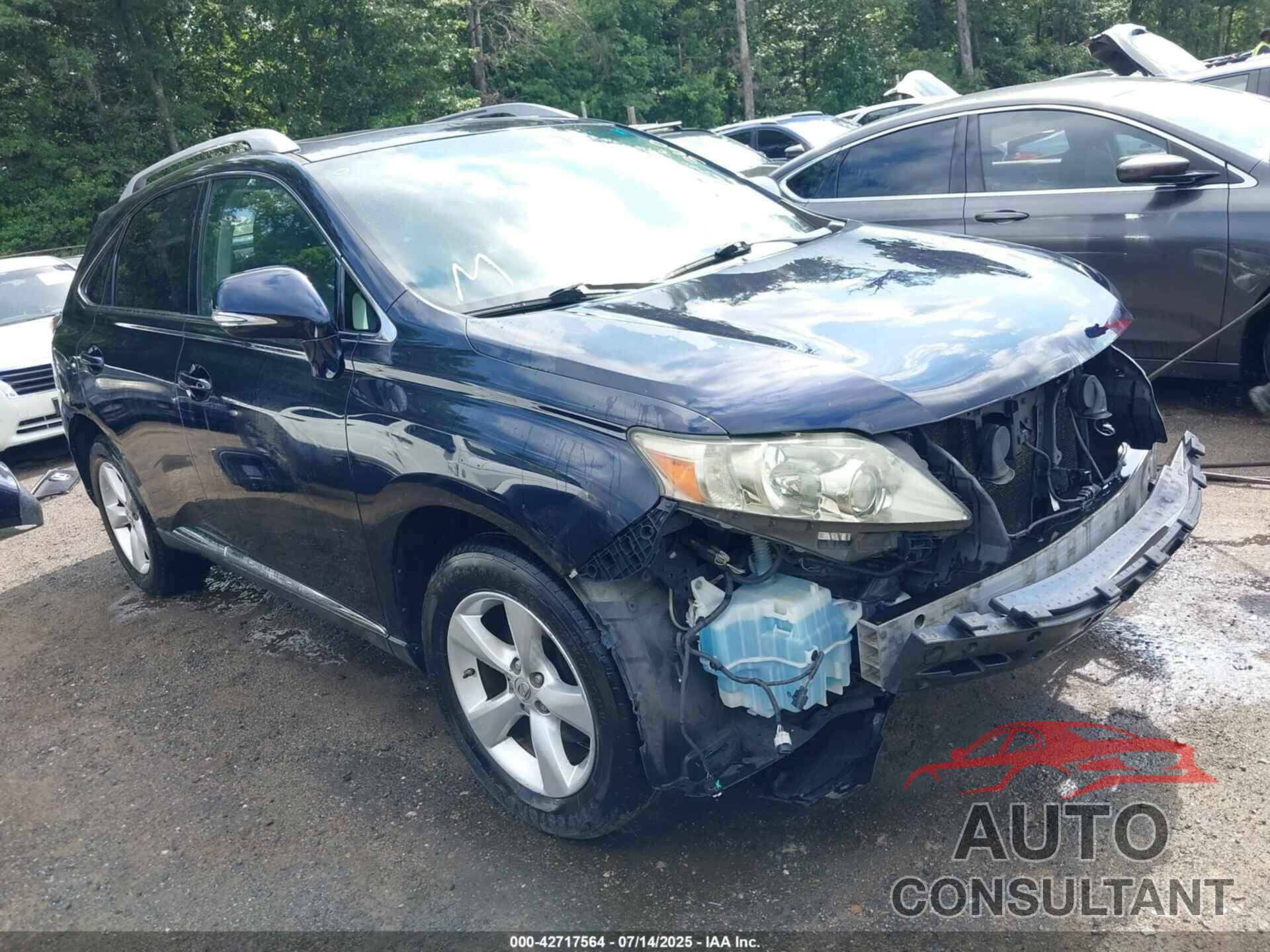 LEXUS RX 350 2010 - JTJBK1BA9A2402570