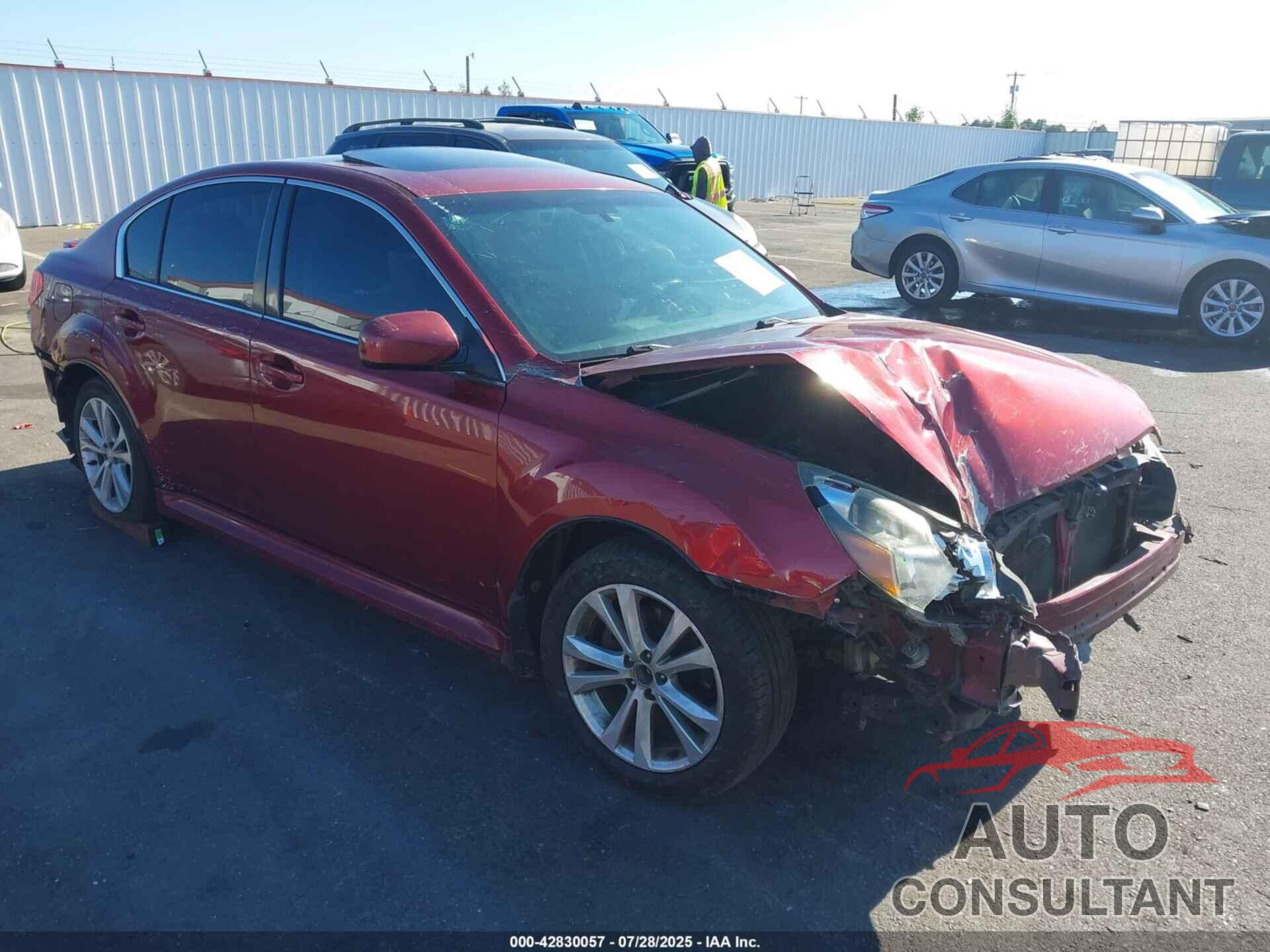 SUBARU LEGACY 2014 - 4S3BMBN61E3028210