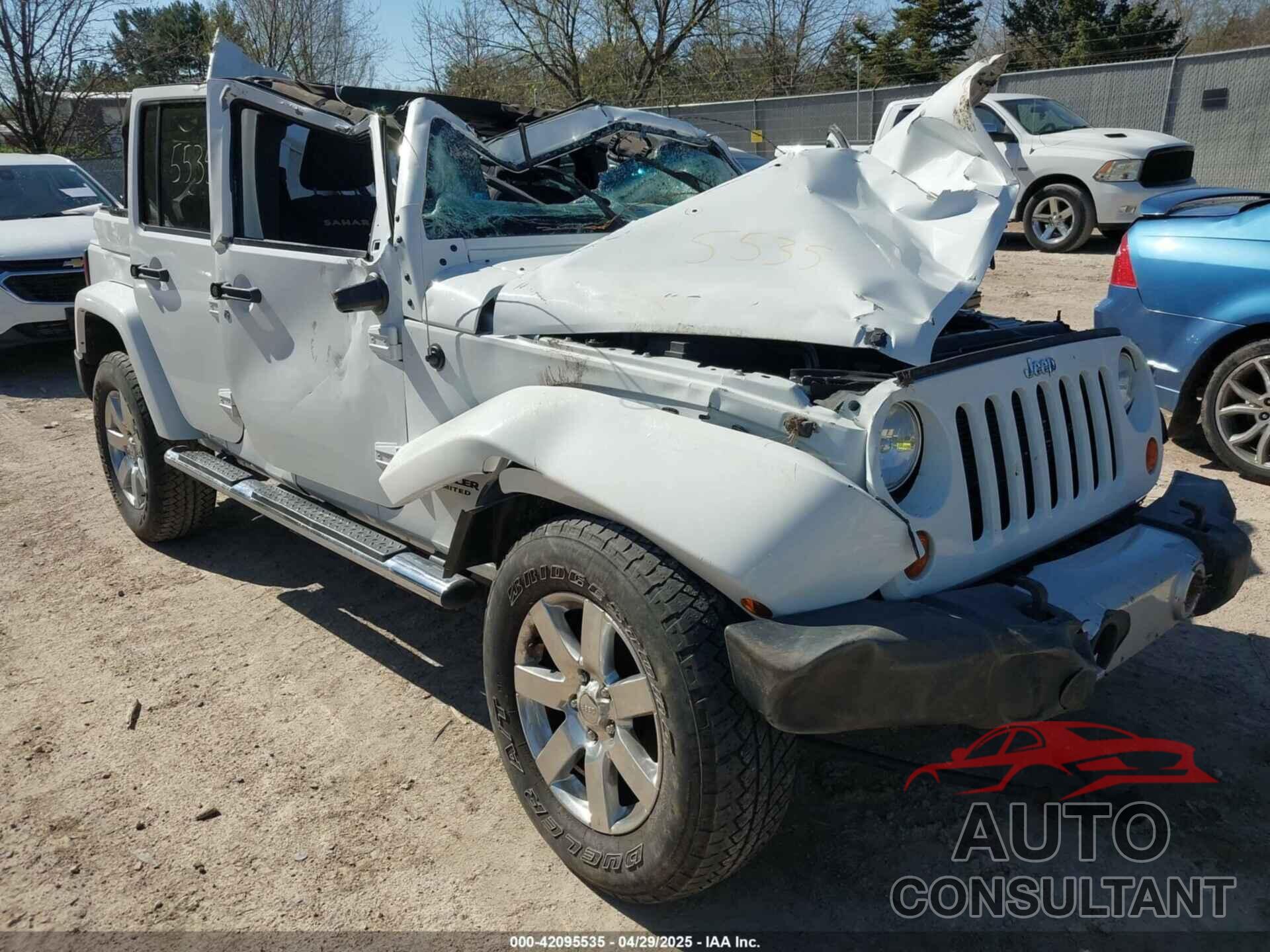 JEEP WRANGLER UNLIMITED 2013 - 1C4HJWEG7DL569862