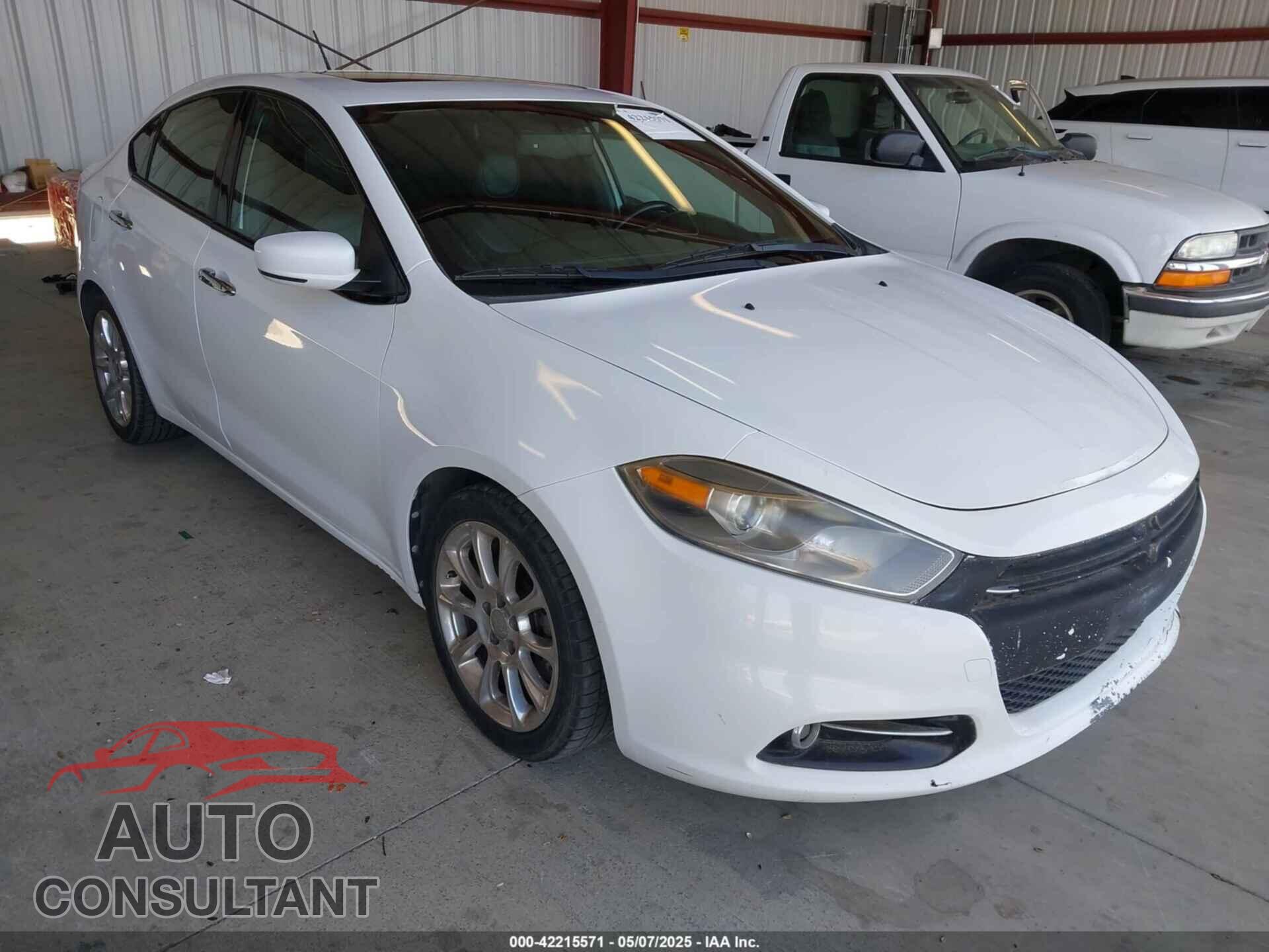 DODGE DART 2013 - 1C3CDFCH6DD135010