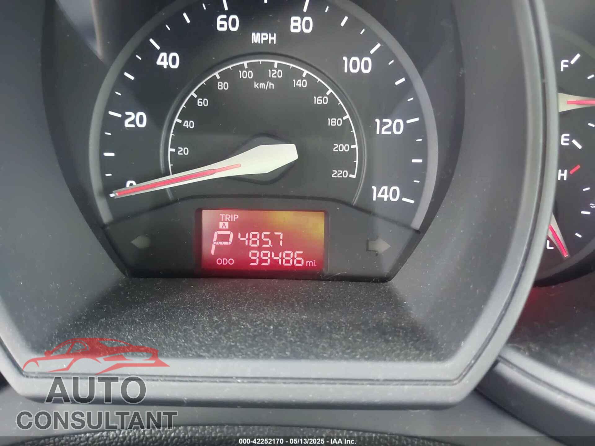 KIA RIO 2014 - KNADM5A36E6420004