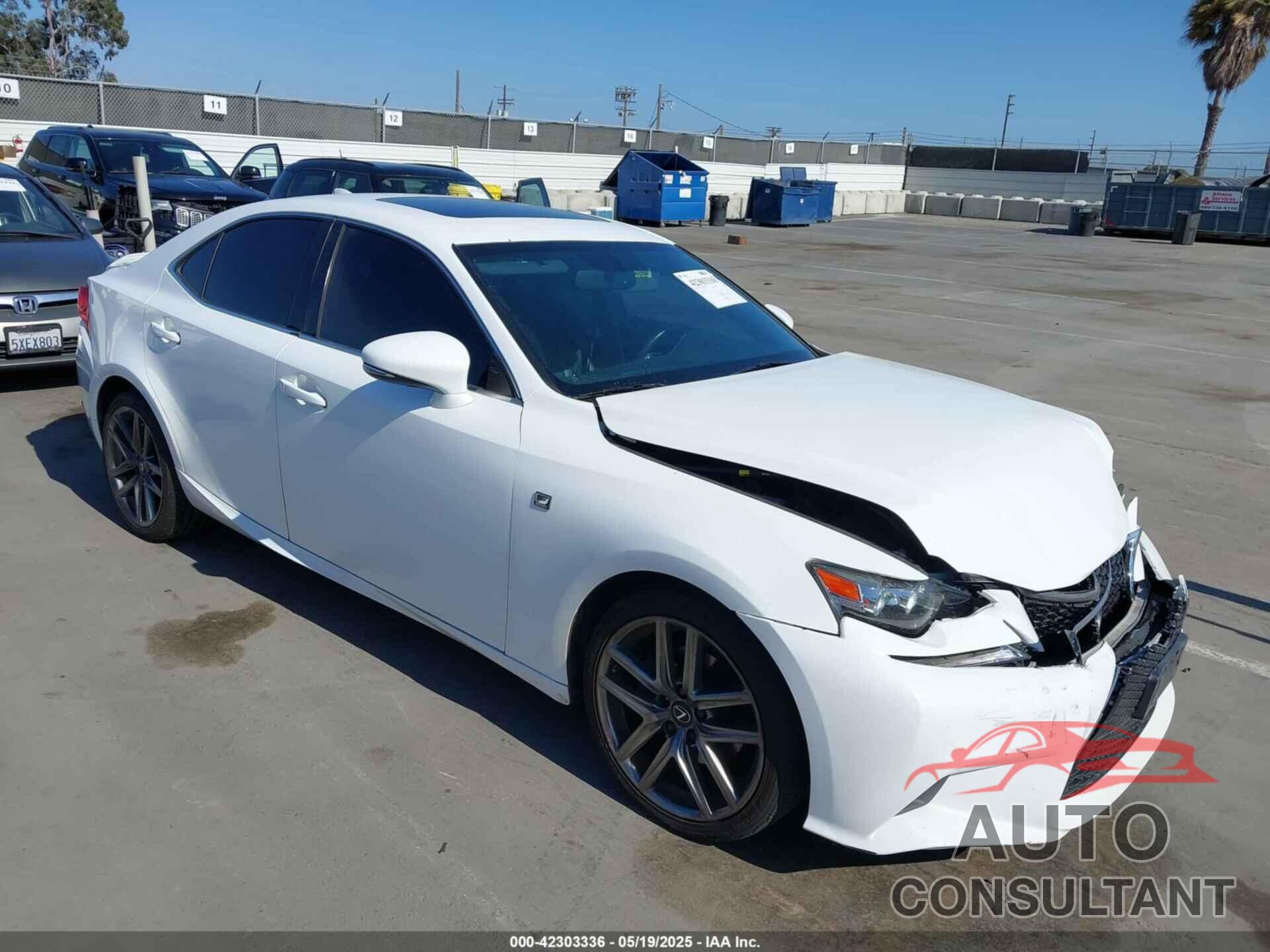 LEXUS IS 250 2015 - JTHBF1D22F5075740