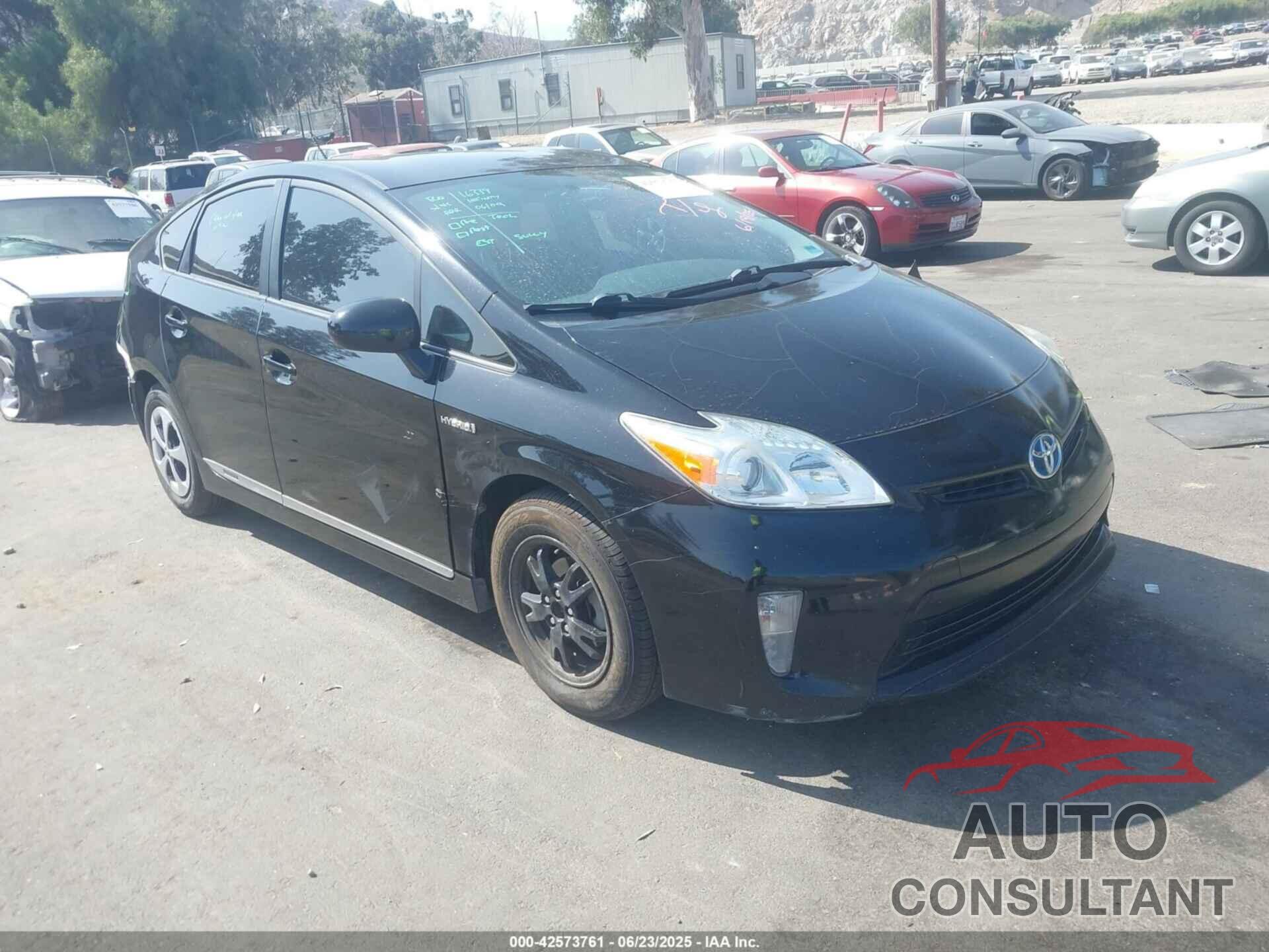 TOYOTA PRIUS 2015 - JTDKN3DU5F0441527
