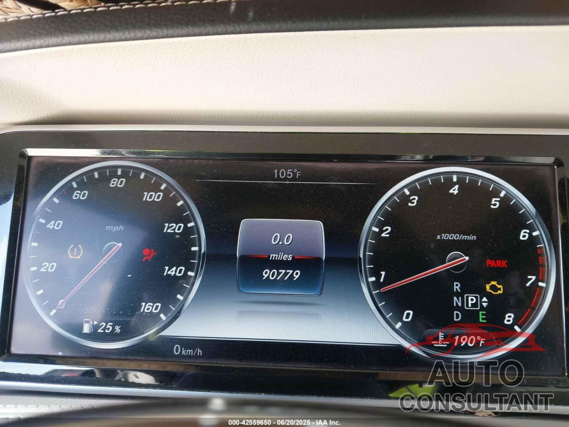 MERCEDES-BENZ S 550 2016 - WDDUG8CB8GA252730