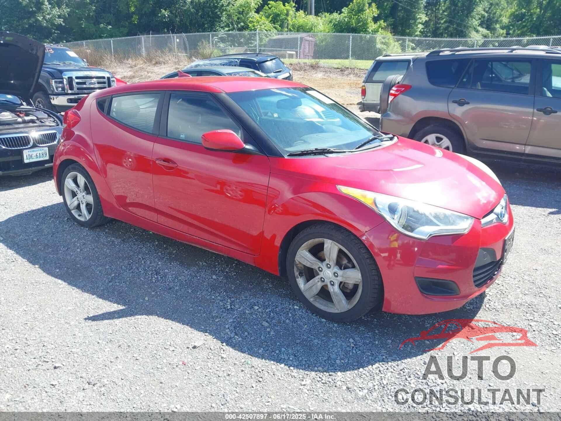 HYUNDAI VELOSTER 2013 - KMHTC6AD0DU095078