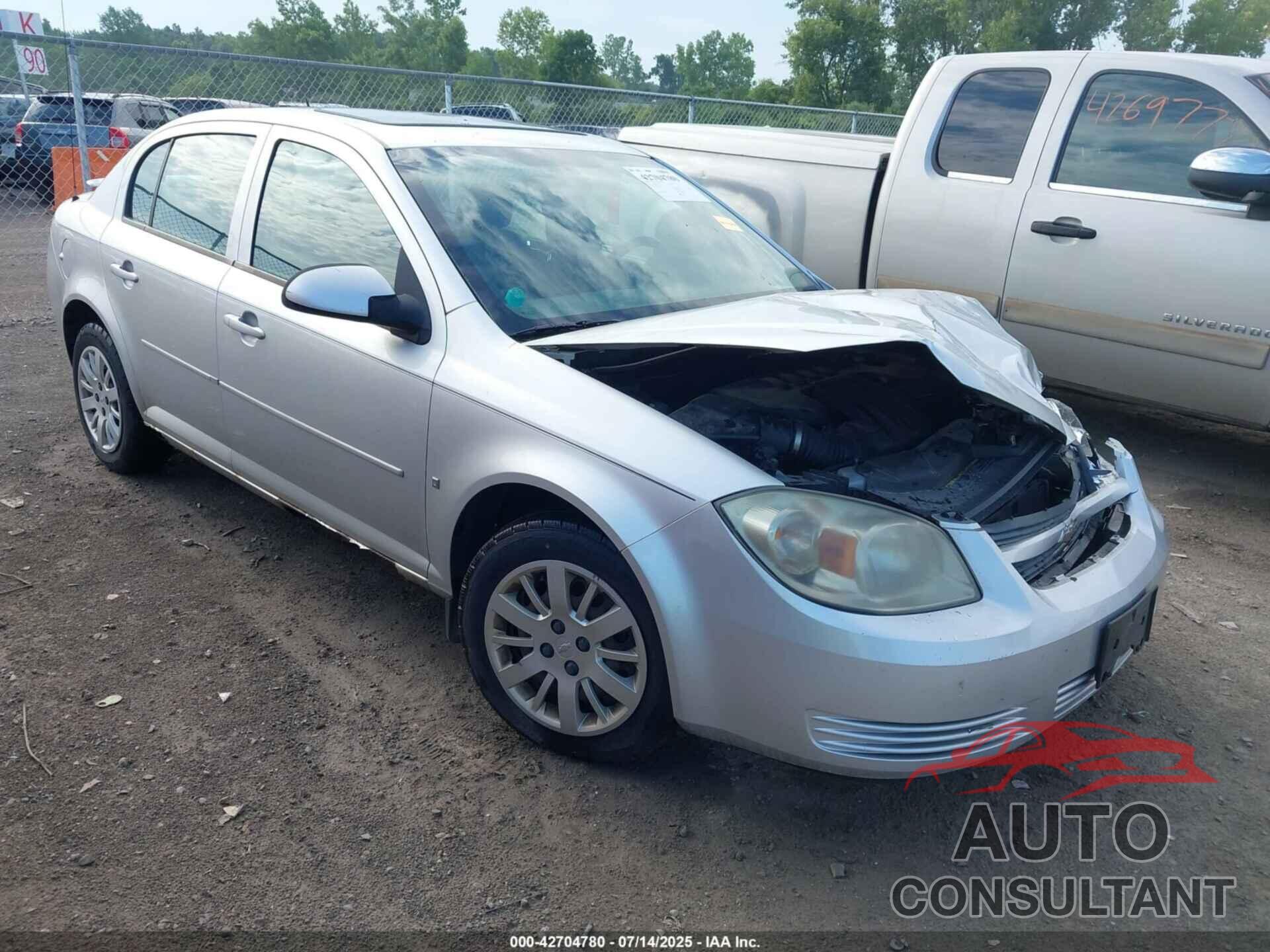 CHEVROLET COBALT 2009 - 1G1AT58H997235318
