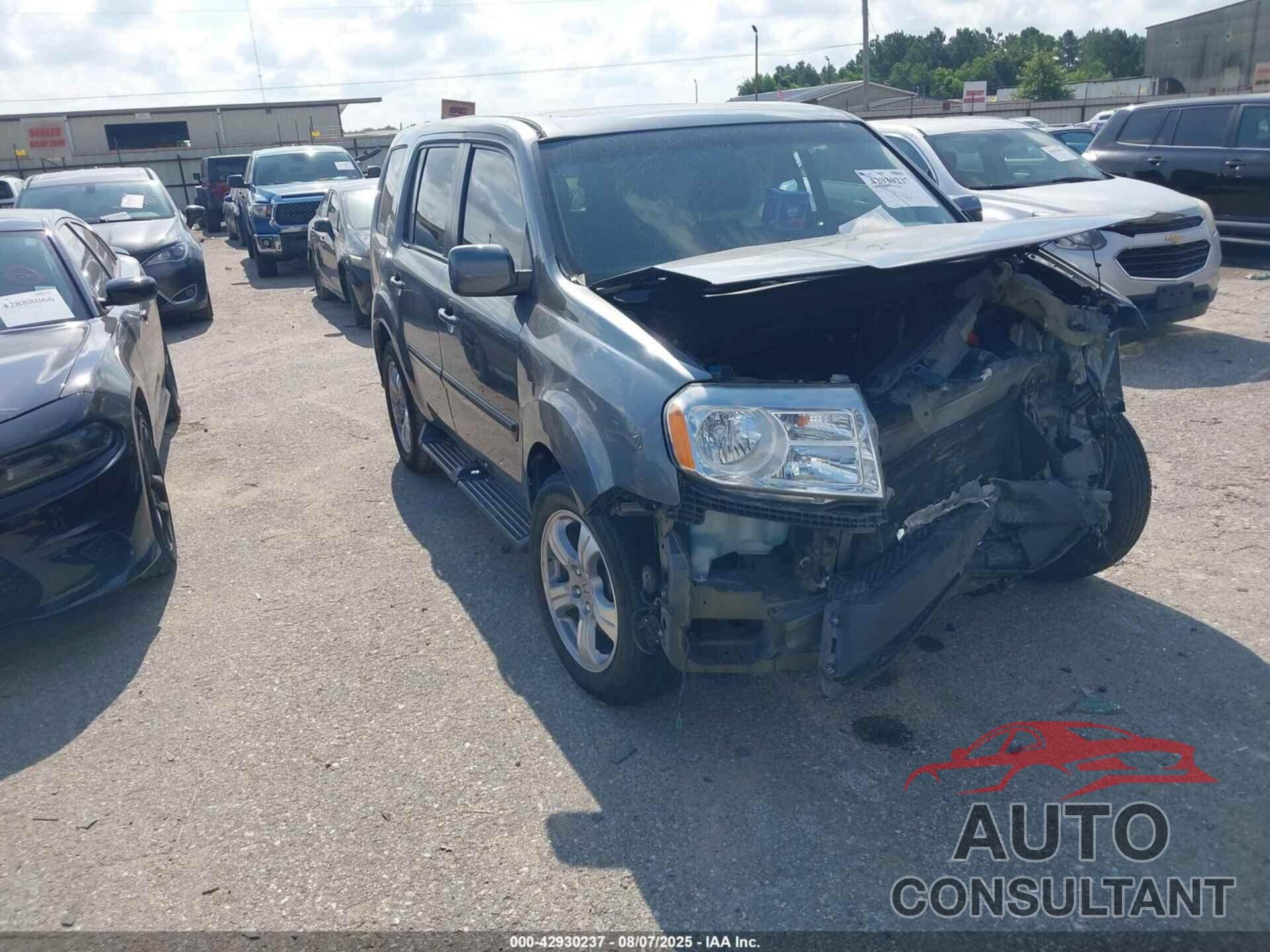 HONDA PILOT 2013 - 5FNYF3H57DB021793