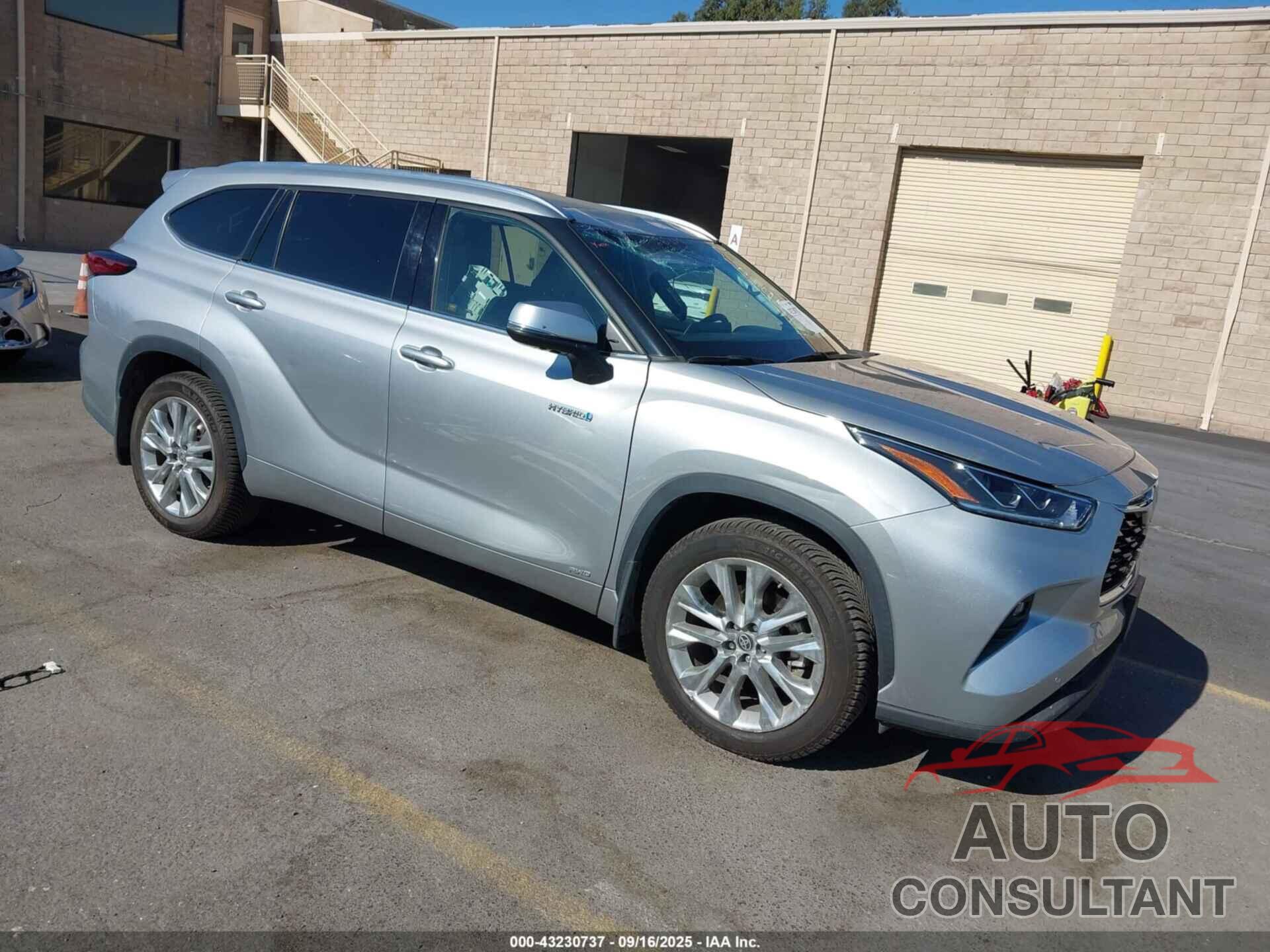 TOYOTA HIGHLANDER 2020 - 5TDDBRCH6LS006744