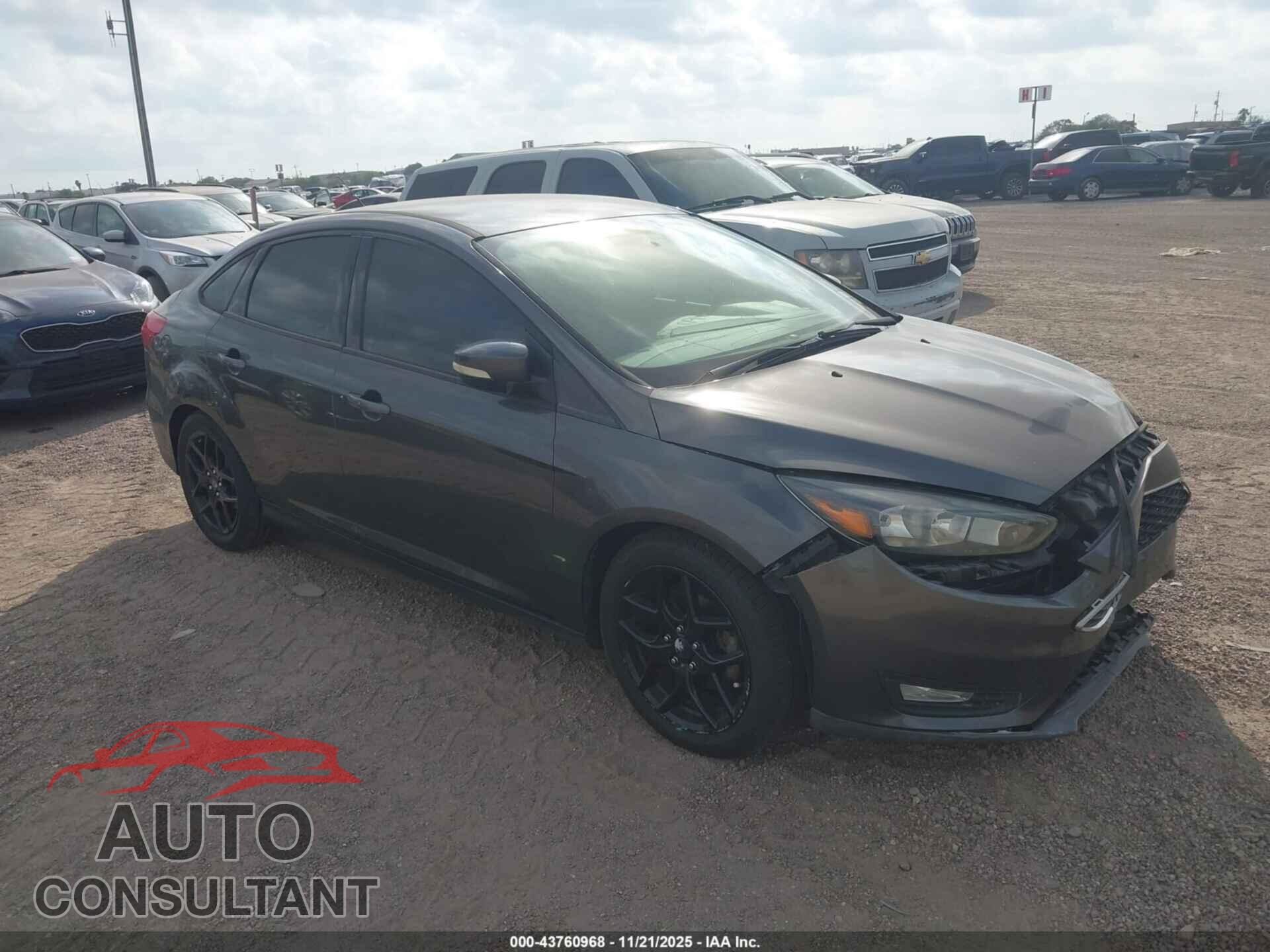 FORD FOCUS 2016 - 1FADP3F23GL288845