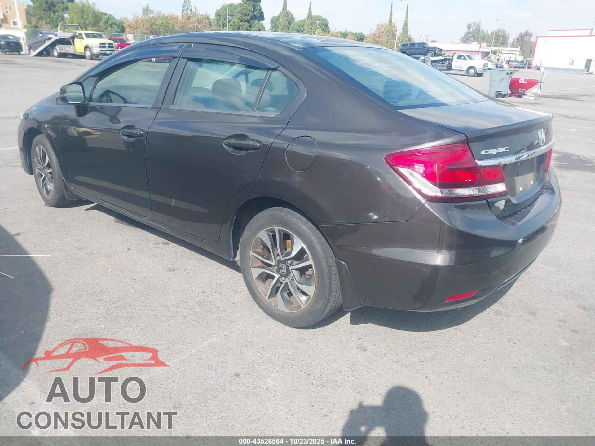 HONDA CIVIC 2013 - 19XFB2F84DE200020
