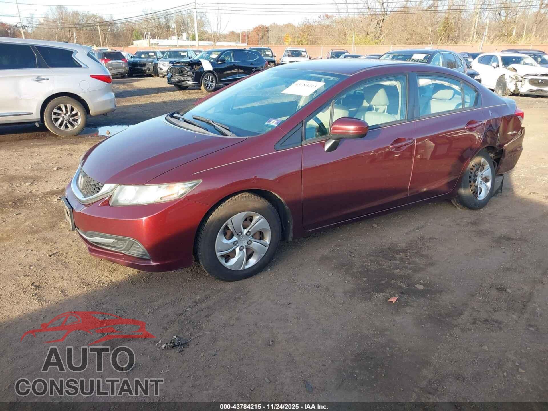 HONDA CIVIC 2015 - 19XFB2F55FE270974