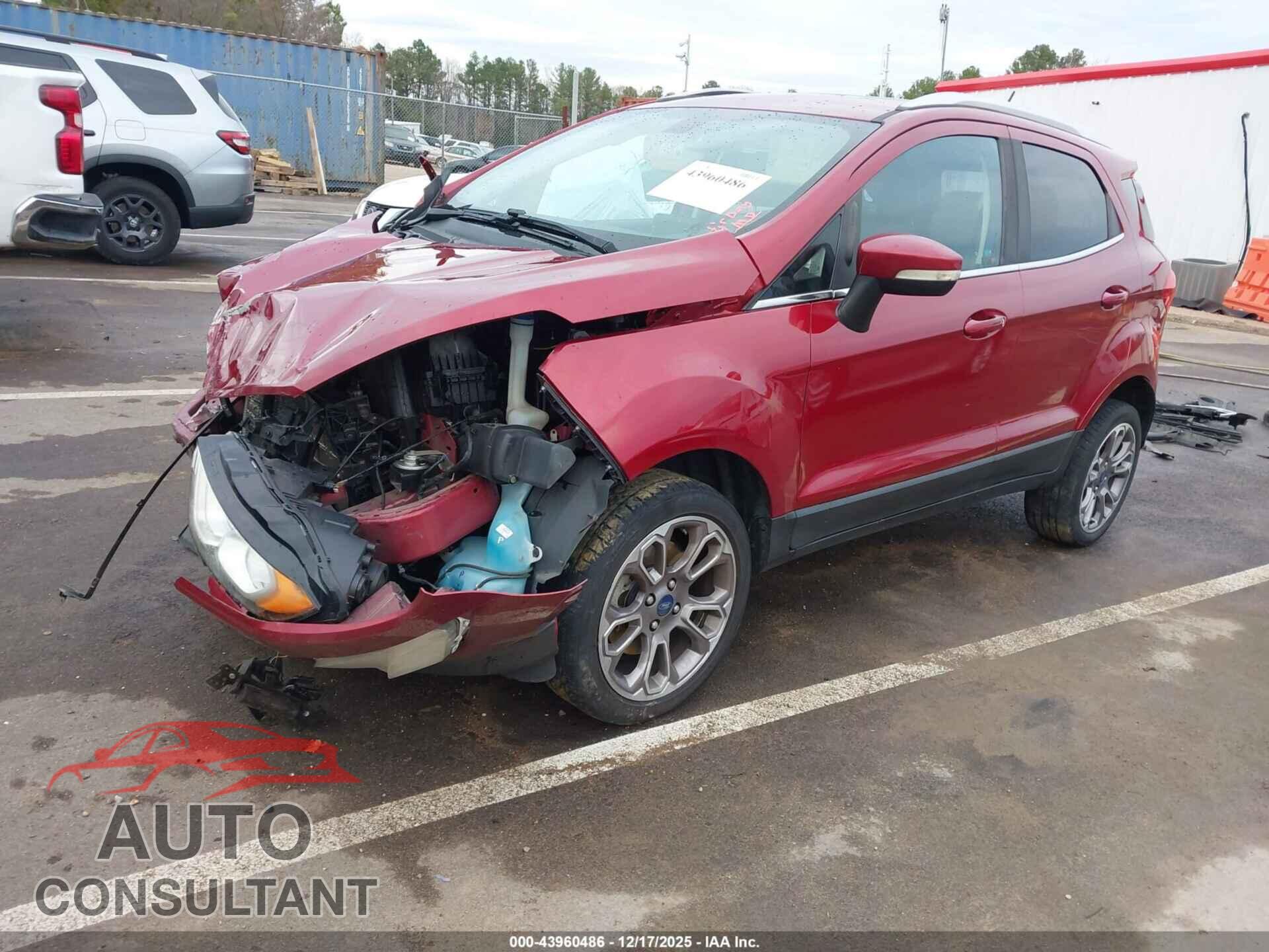 FORD ECOSPORT 2020 - MAJ6S3KL1LC320921