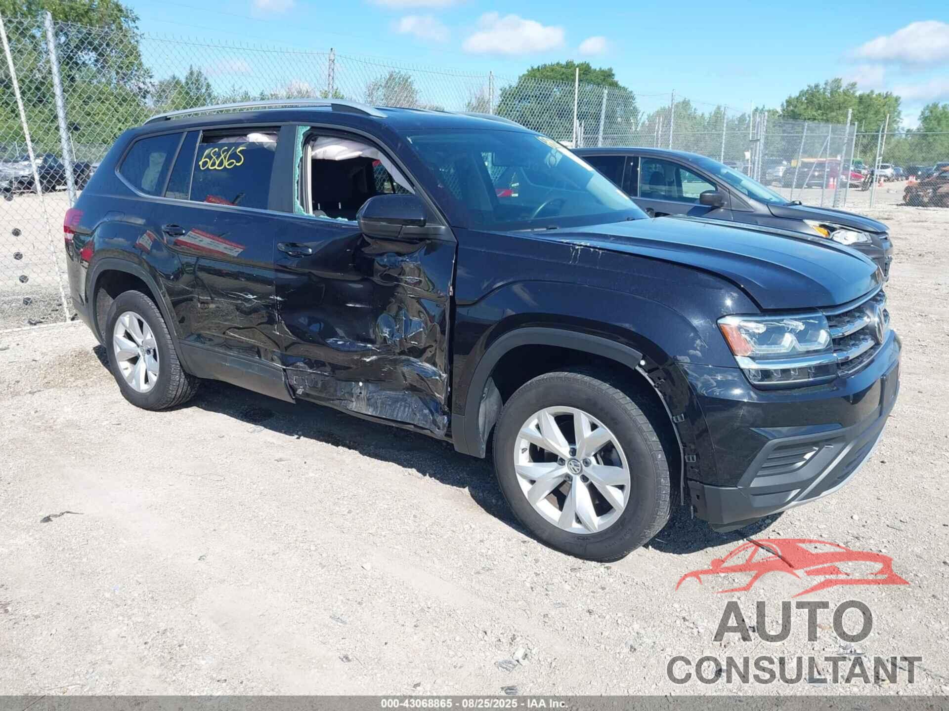 VOLKSWAGEN ATLAS 2019 - 1V2GR2CA9KC592695
