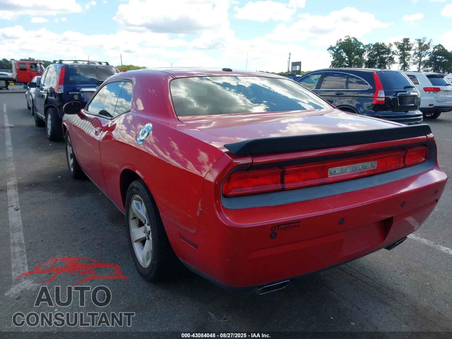 DODGE CHALLENGER 2013 - 2C3CDYAG6DH511018