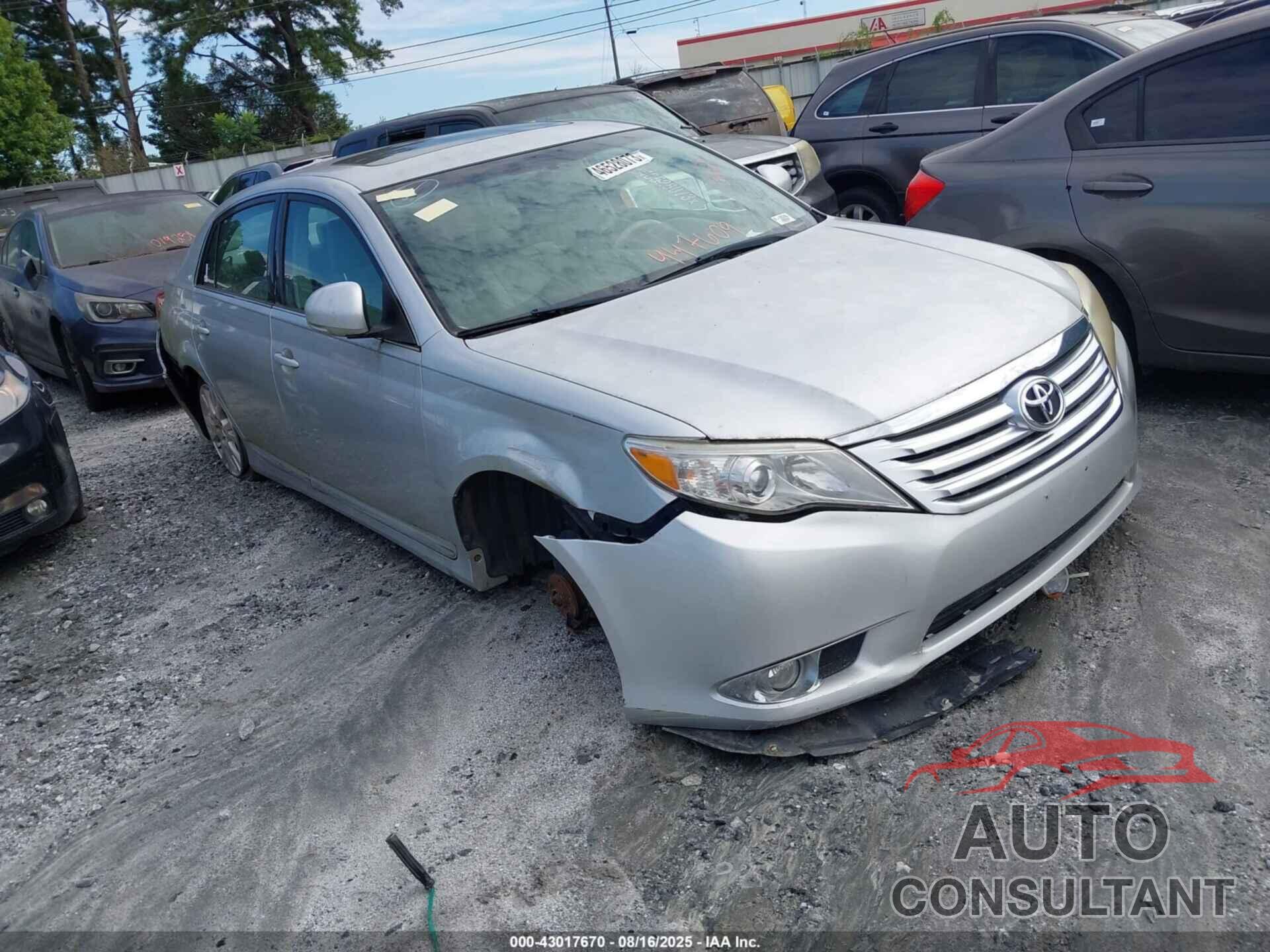 TOYOTA AVALON 2012 - 4T1BK3DB5CU447609