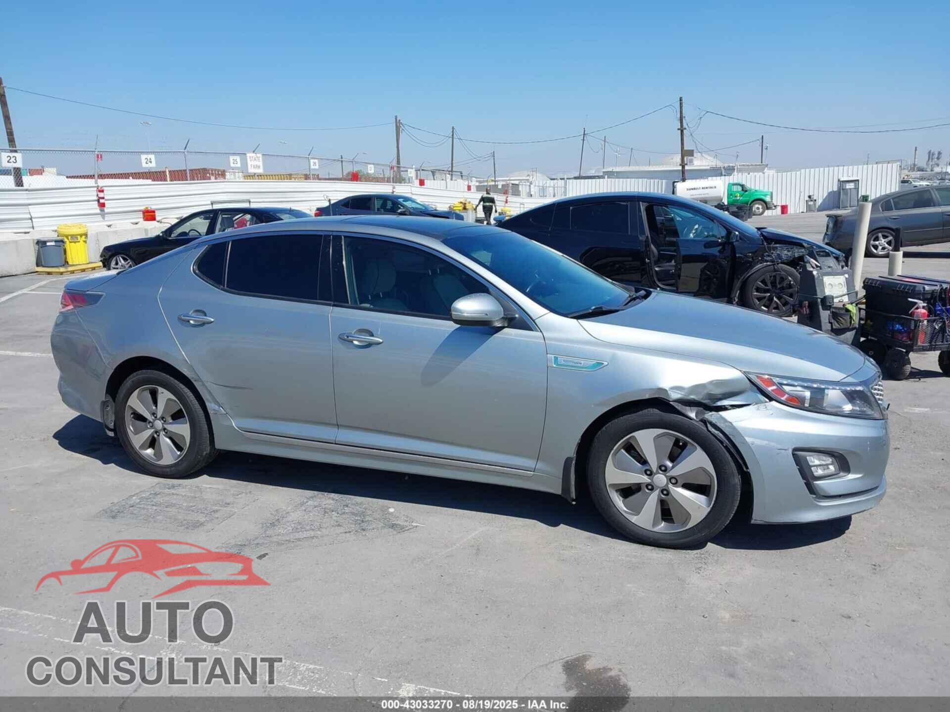 KIA OPTIMA HYBRID 2014 - KNAGN4AD8E5074573