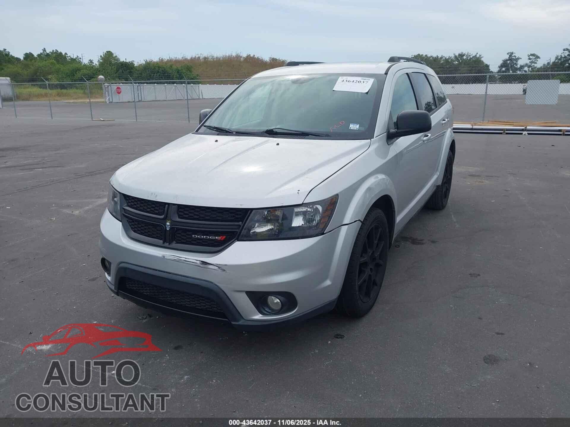 DODGE JOURNEY 2014 - 3C4PDCBB3ET308180