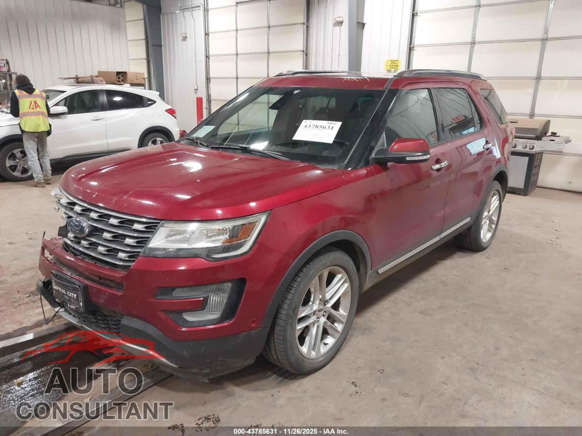 FORD EXPLORER 2017 - 1FM5K8F87HGA93609