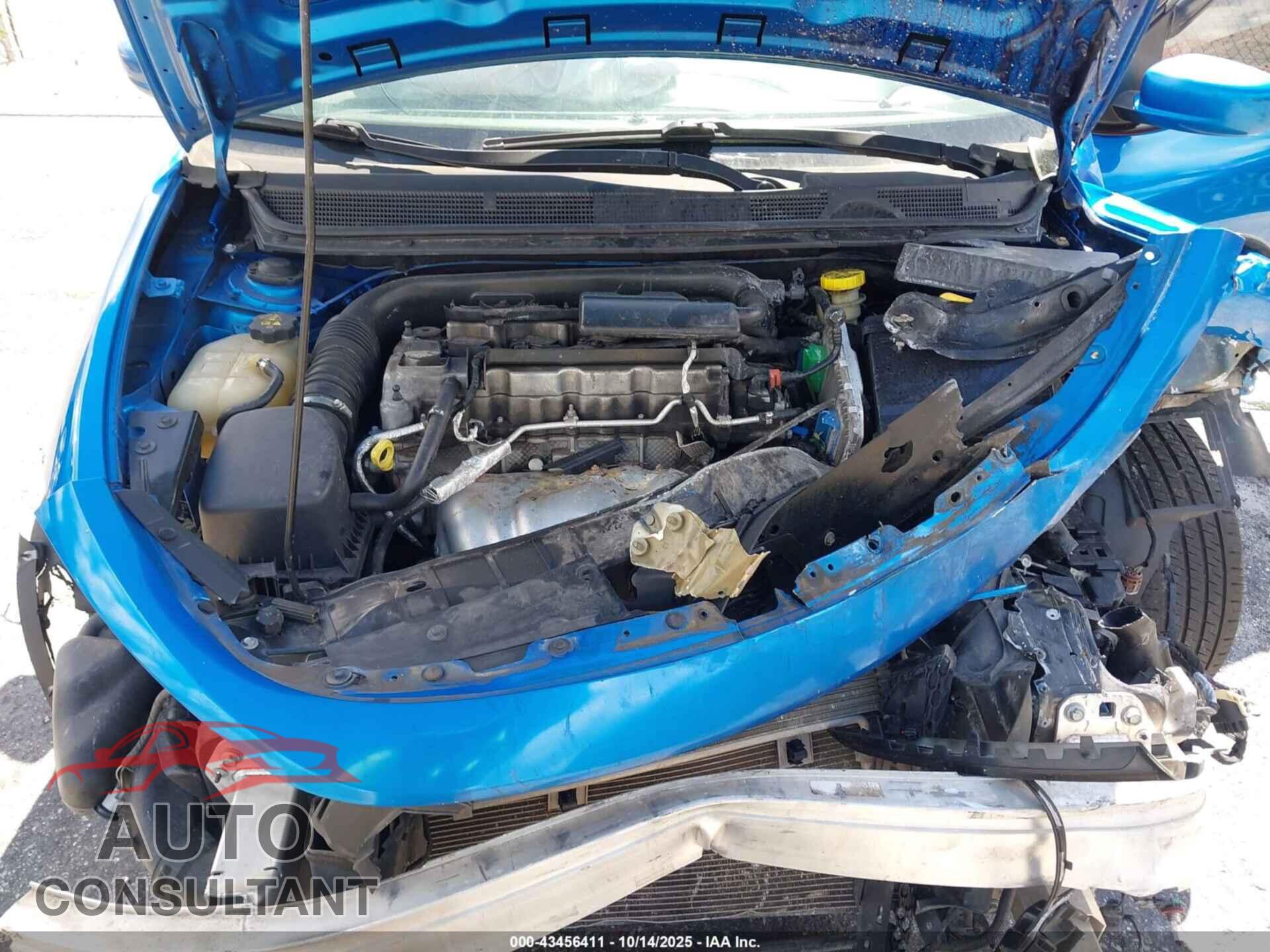 DODGE DART 2015 - 1C3CDFBB5FD225037