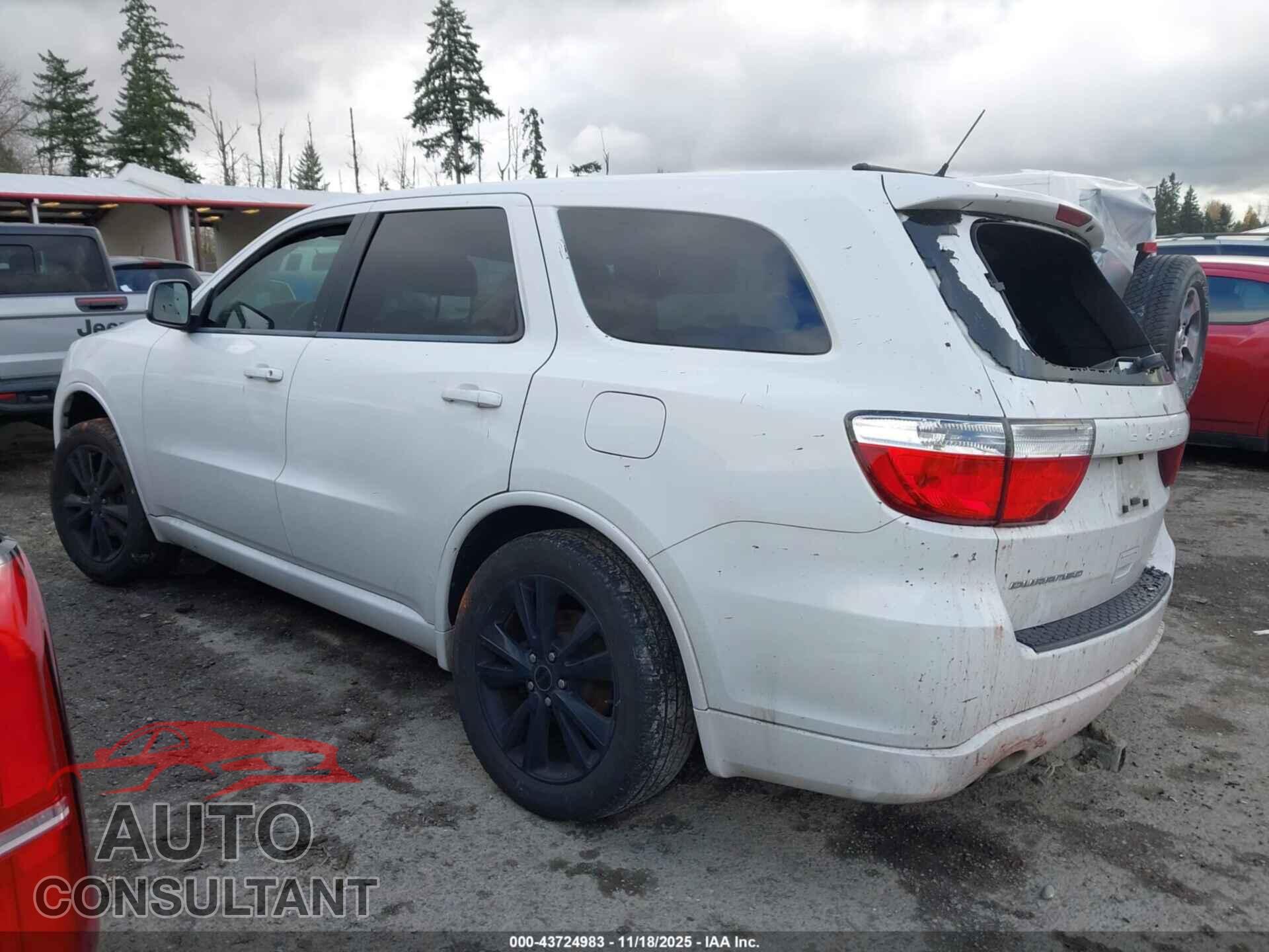 DODGE DURANGO 2013 - 1C4RDHAG4DC689552