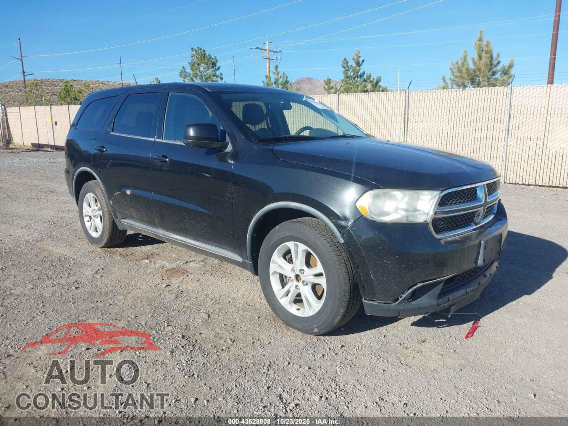 DODGE DURANGO 2012 - 1C4RDJAG3CC112646