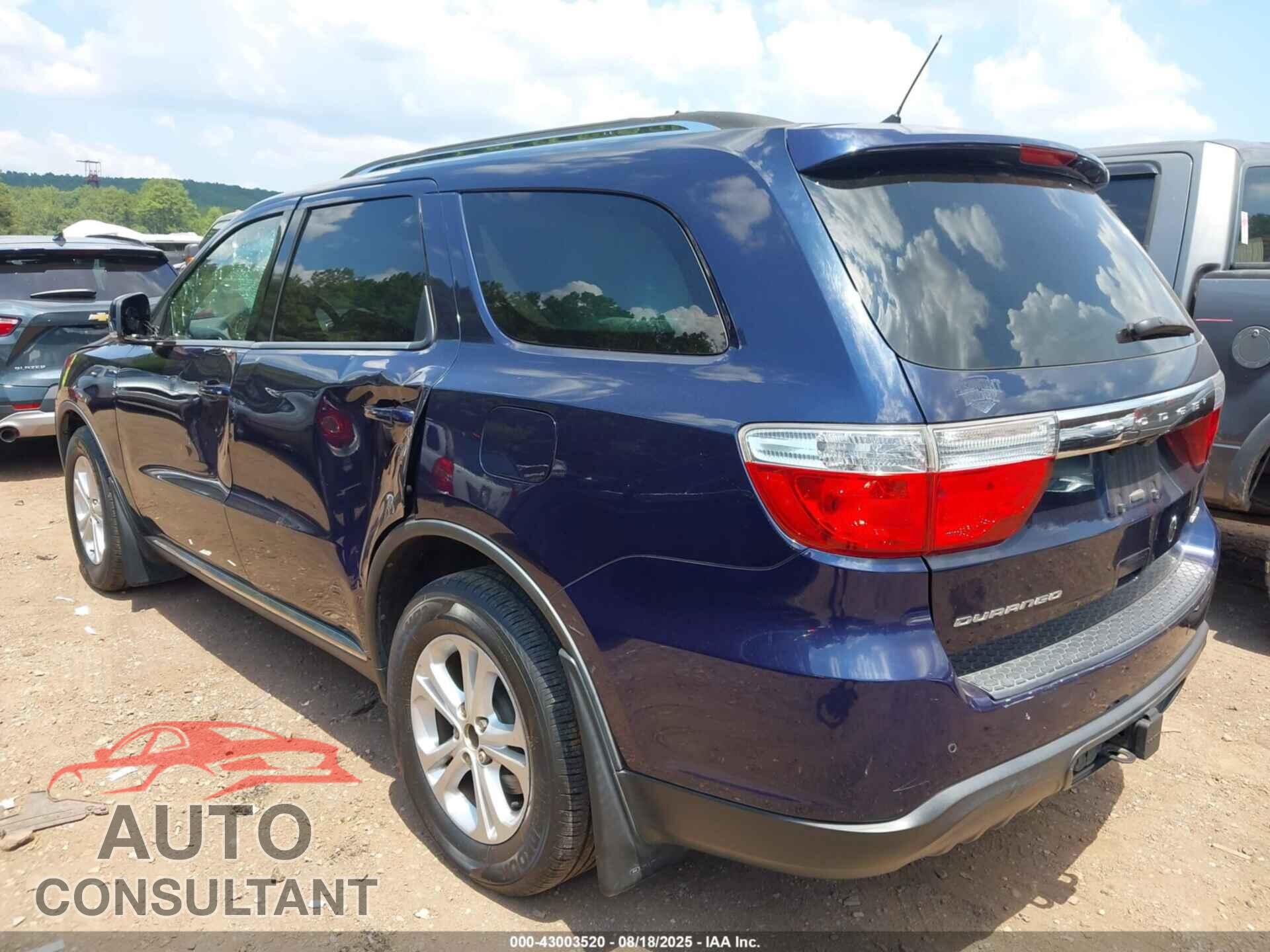DODGE DURANGO 2012 - 1C4RDHDG0CC276909