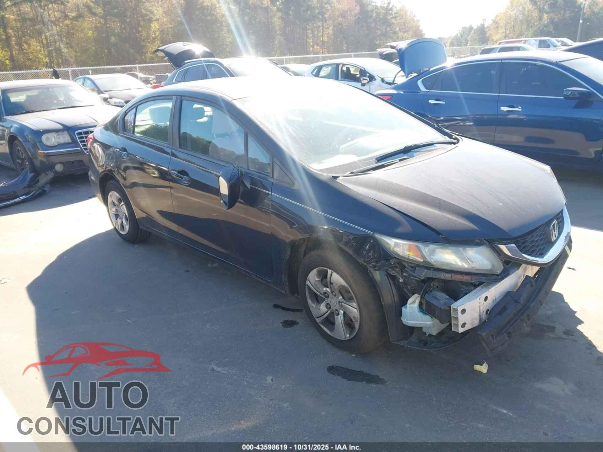 HONDA CIVIC 2014 - 2HGFB2F59EH525937