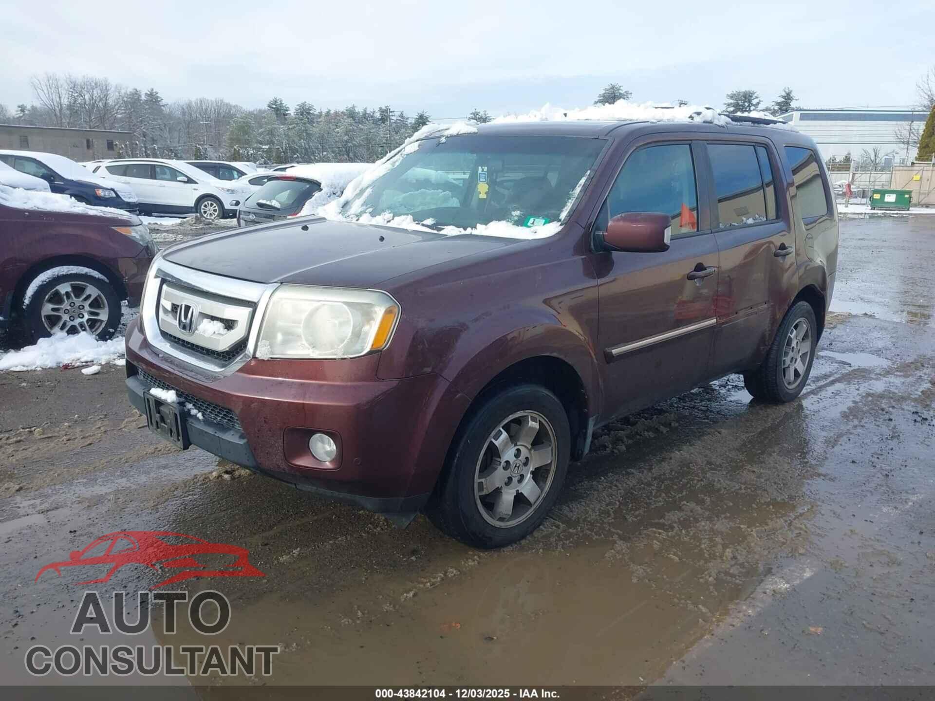 HONDA PILOT 2009 - 5FNYF48829B020977