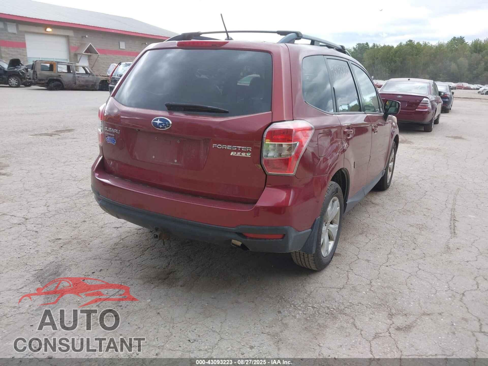 SUBARU FORESTER 2014 - JF2SJAEC0EH429678