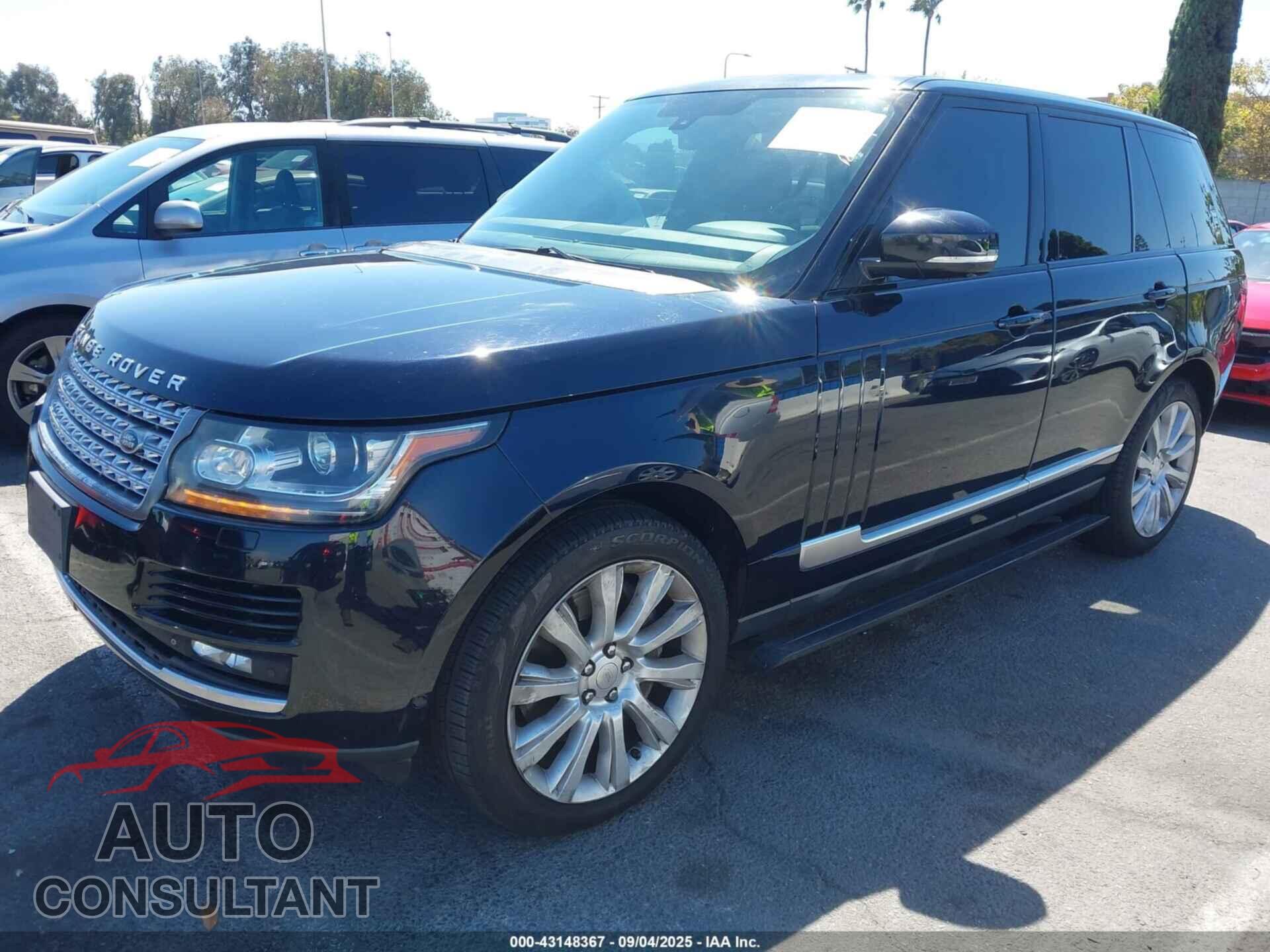 LAND ROVER RANGE ROVER 2014 - SALGS2EF6EA140646