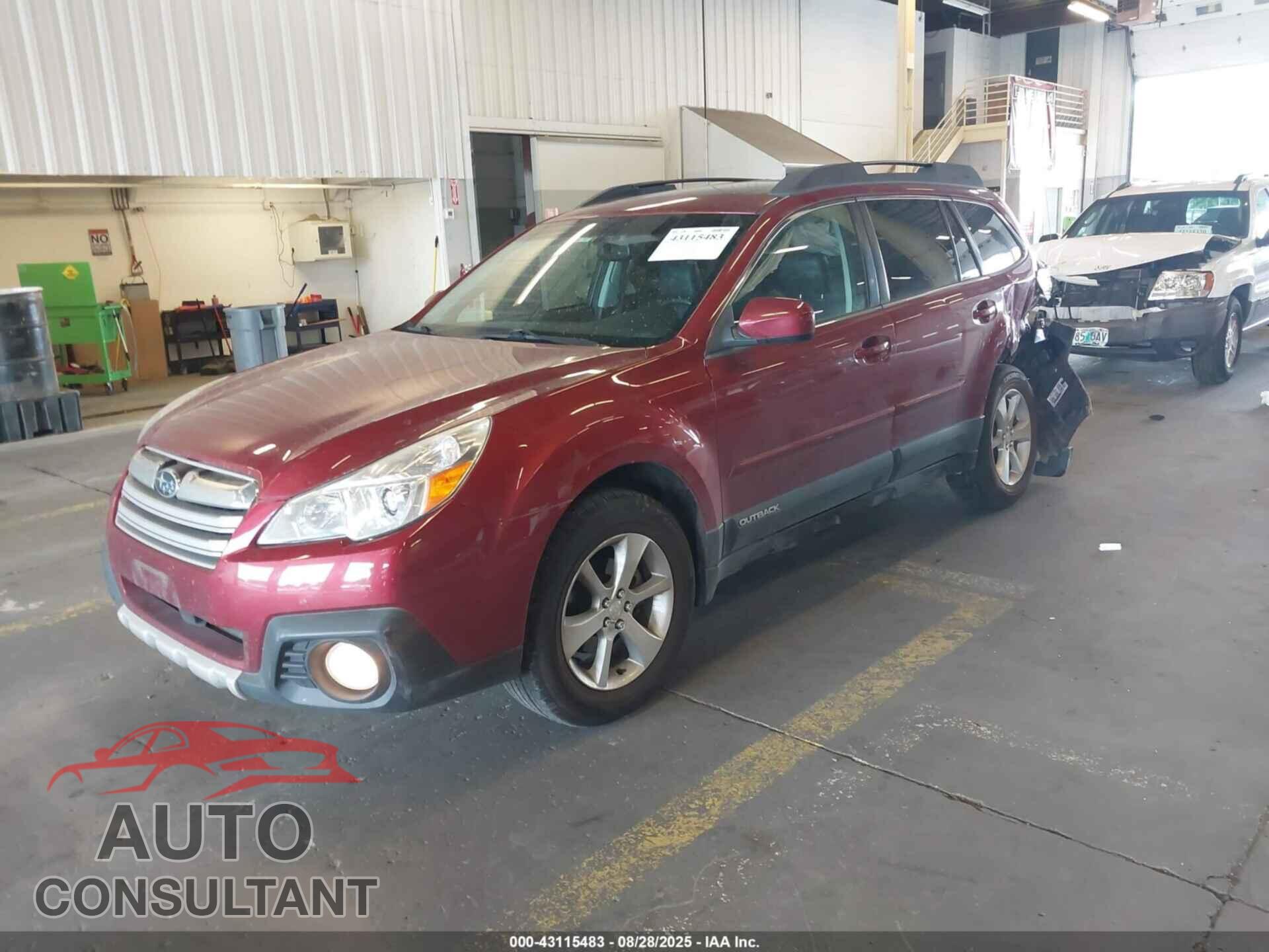SUBARU OUTBACK 2013 - 4S4BRBLC9D3303729
