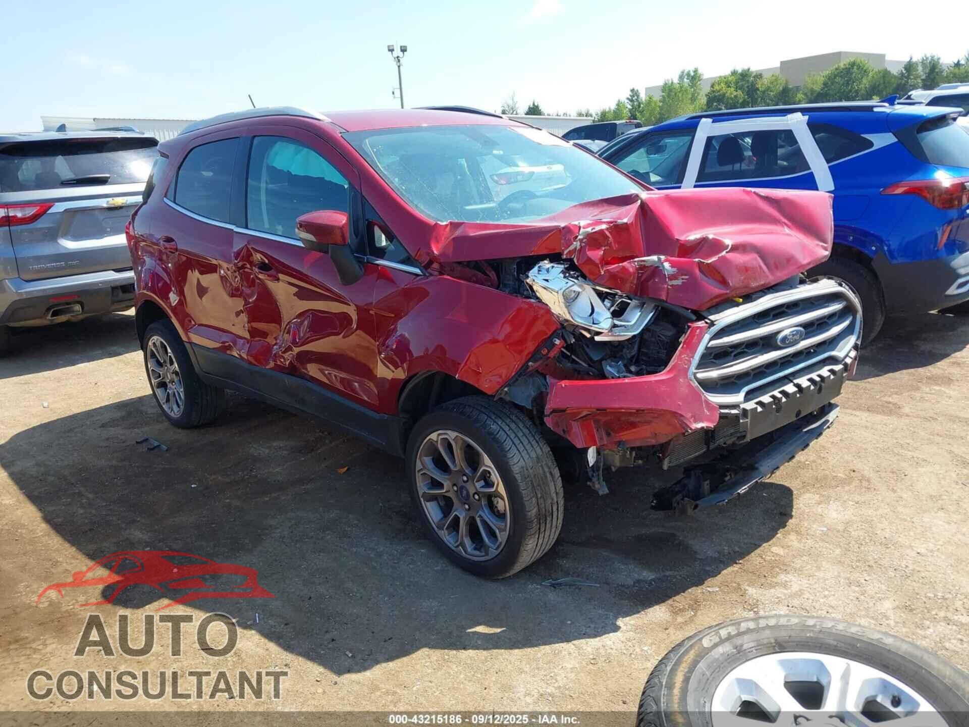FORD ECOSPORT 2019 - MAJ6S3KL2KC310297