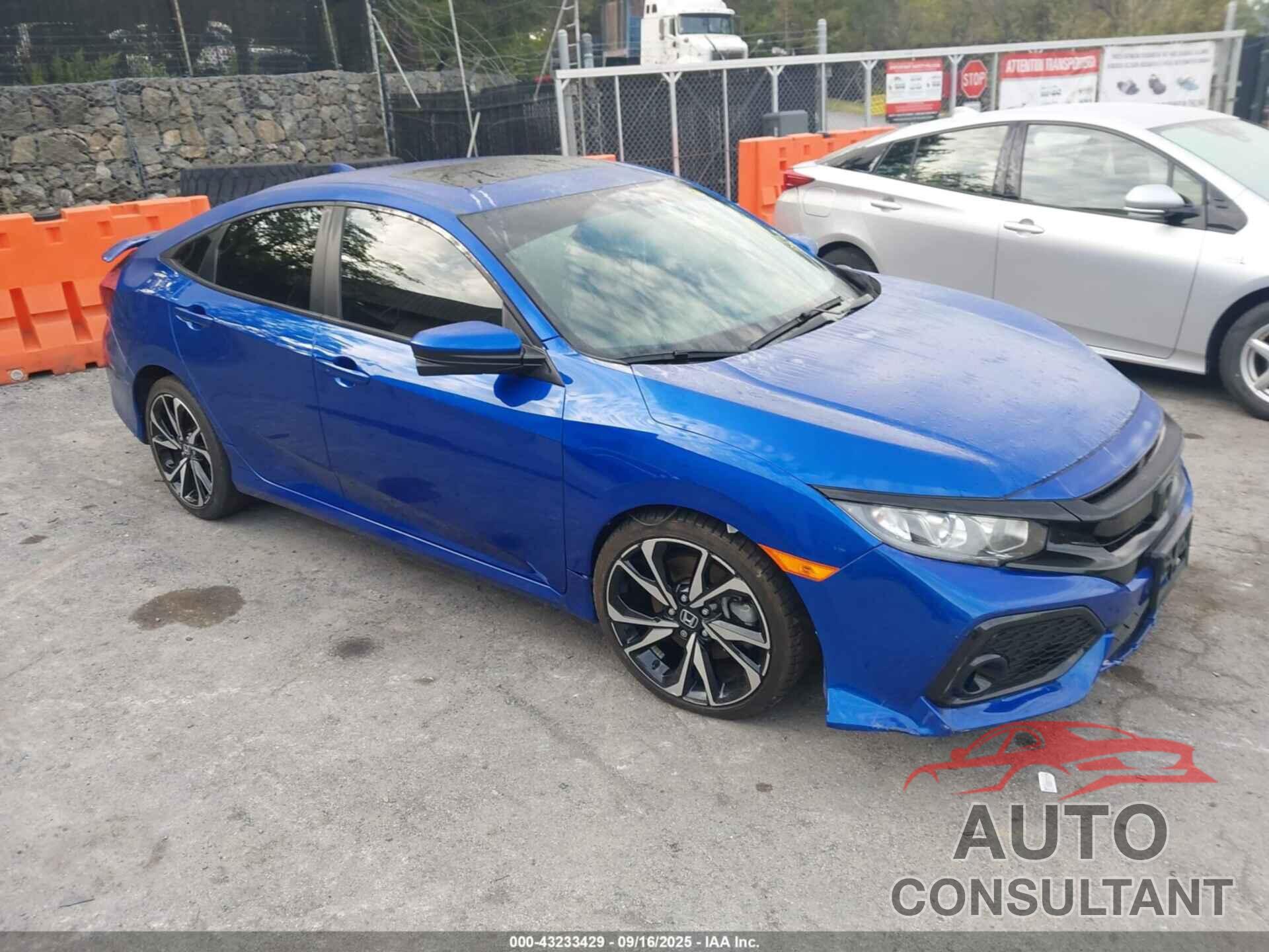 HONDA CIVIC SI 2019 - 2HGFC1E51KH702694